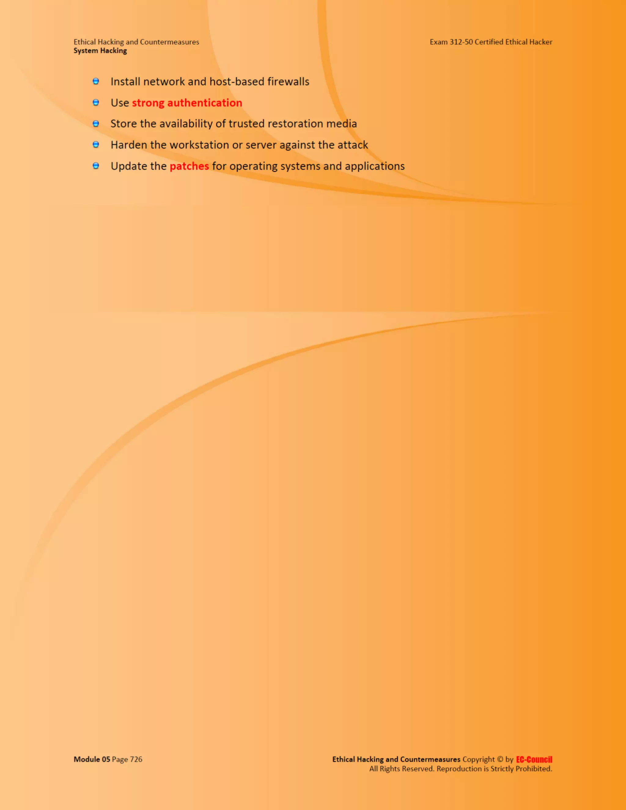 Cehv8 - Module 05: System Hacking