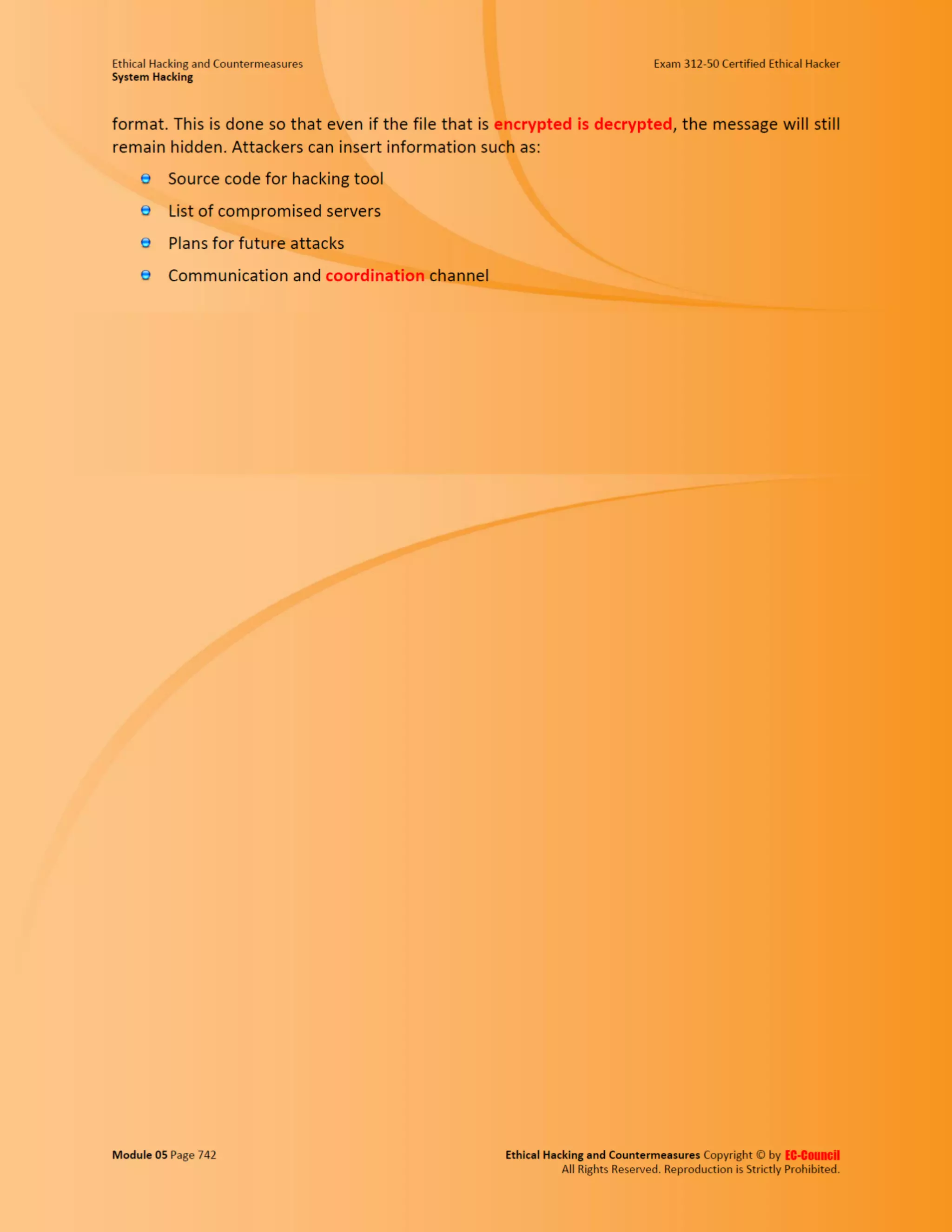 Cehv8 - Module 05: System Hacking