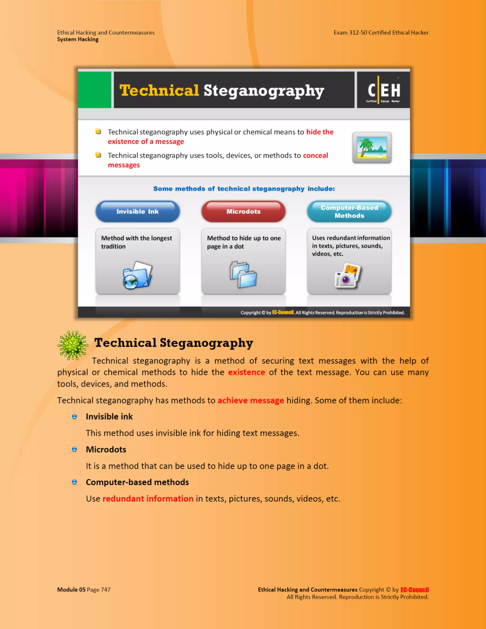 Cehv8 - Module 05: System Hacking