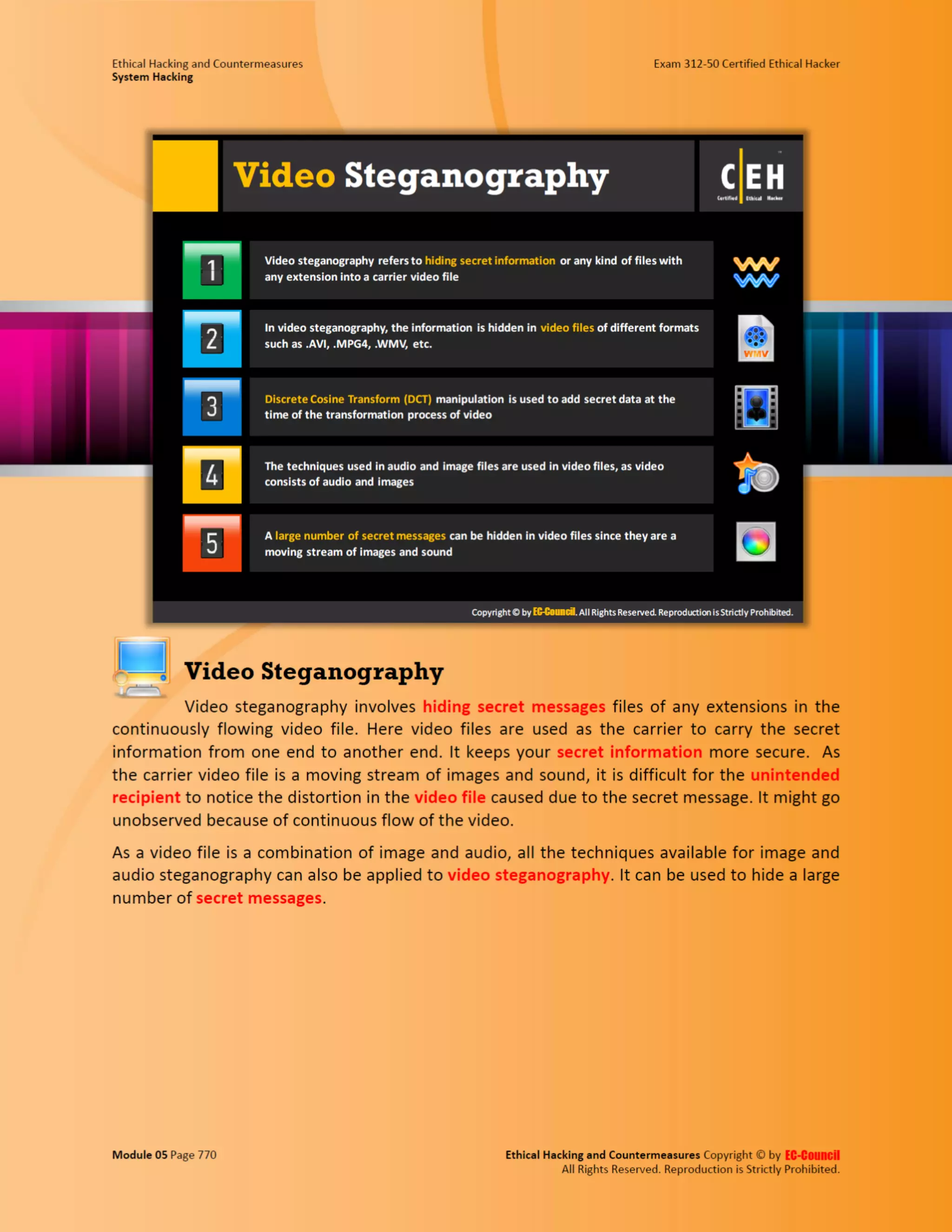 Cehv8 - Module 05: System Hacking