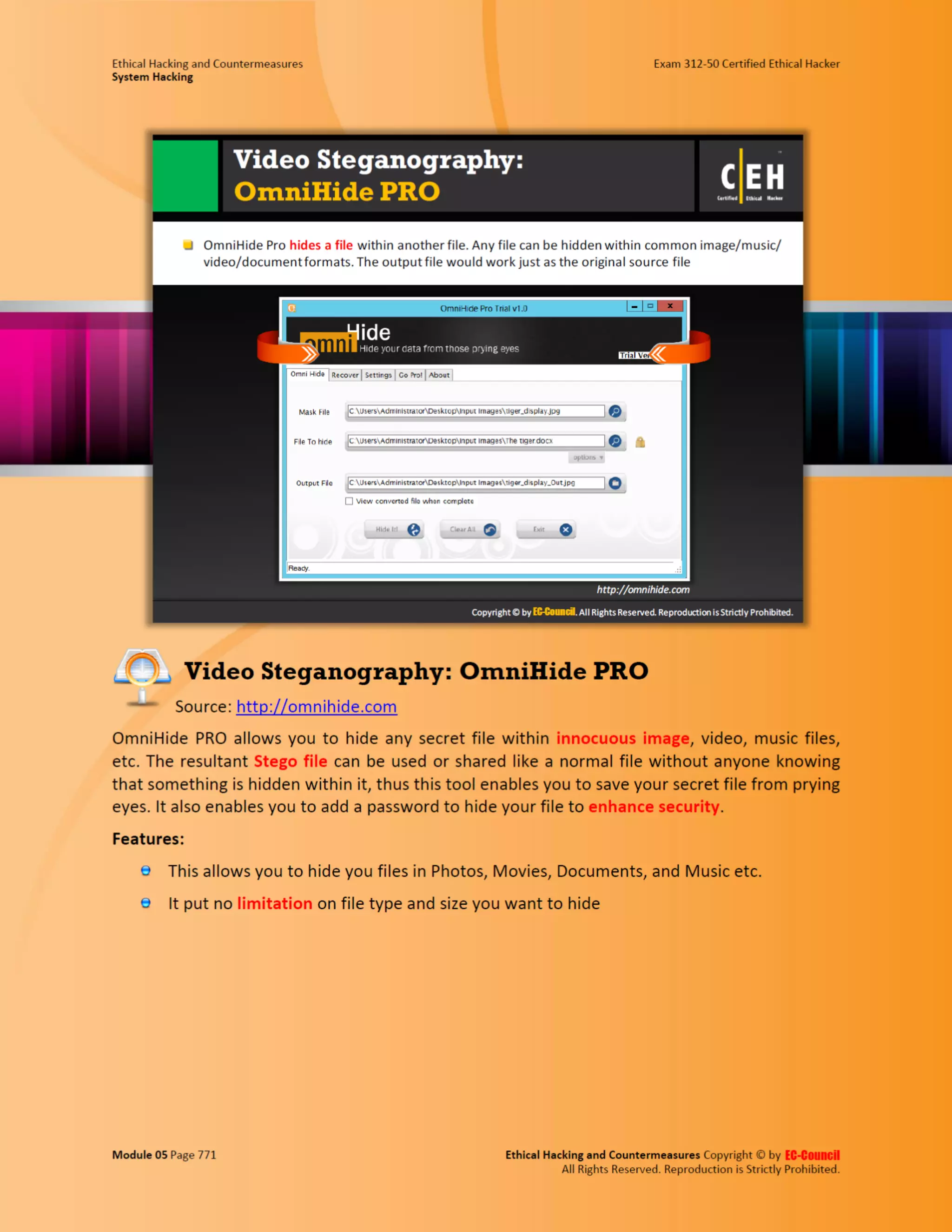 Cehv8 - Module 05: System Hacking