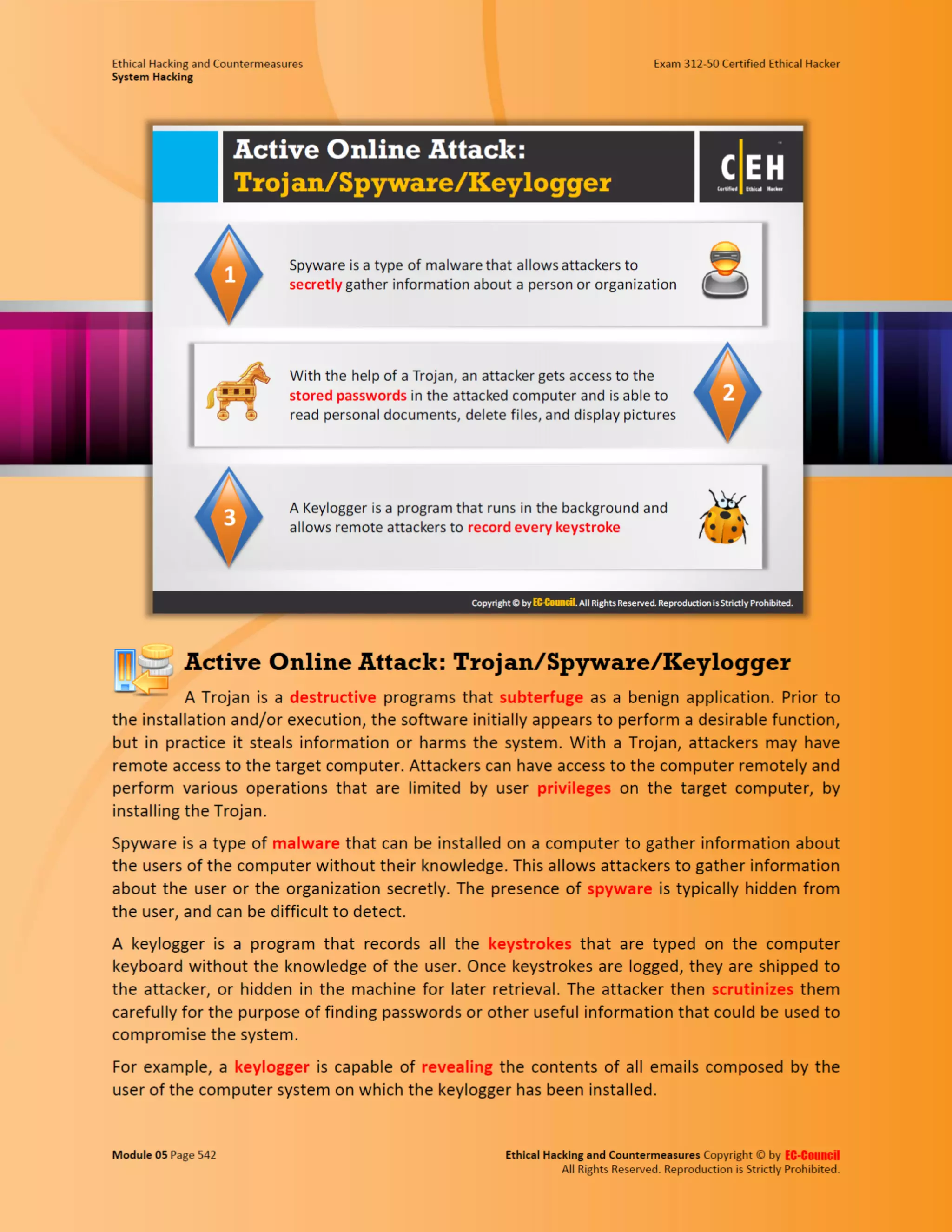 Cehv8 - Module 05: System Hacking