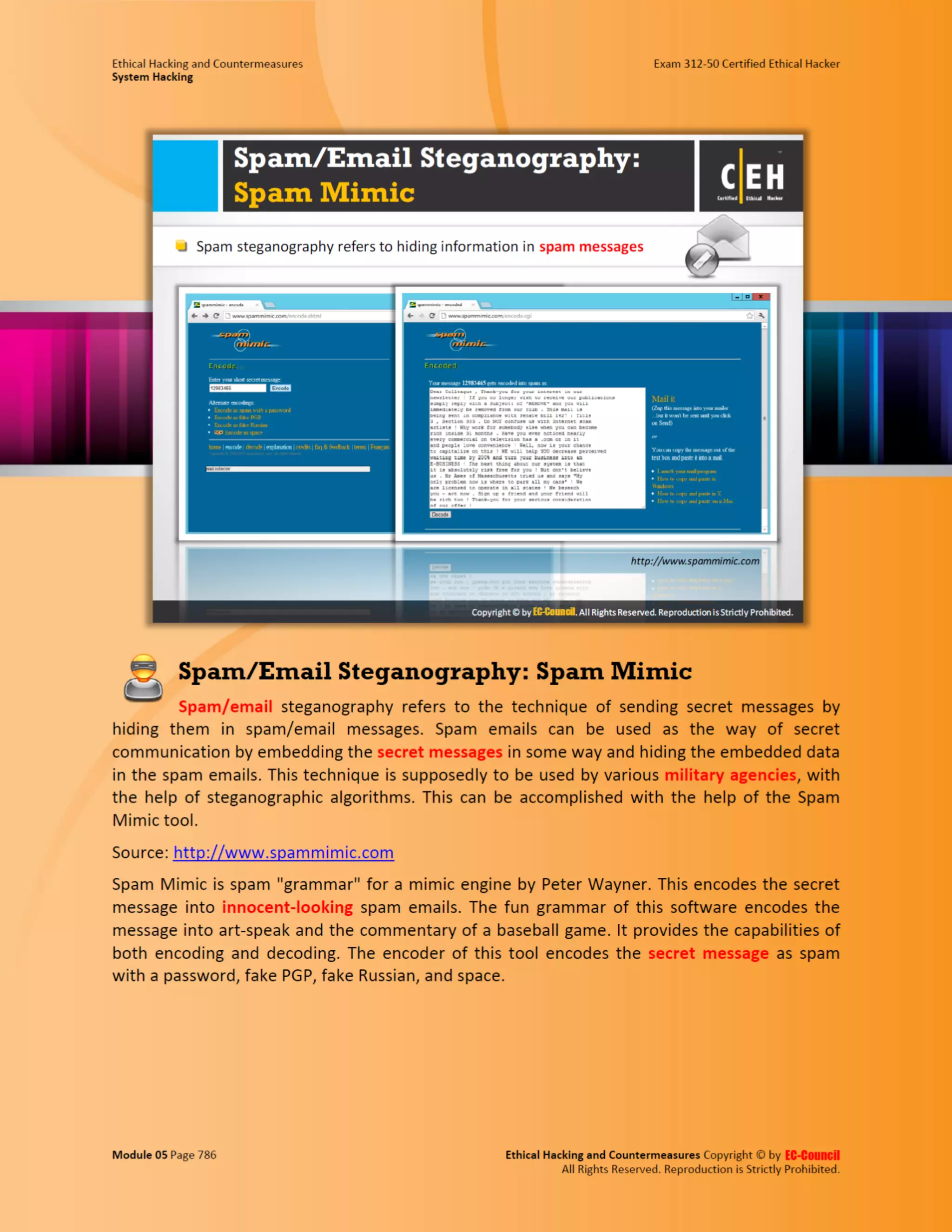 Cehv8 - Module 05: System Hacking