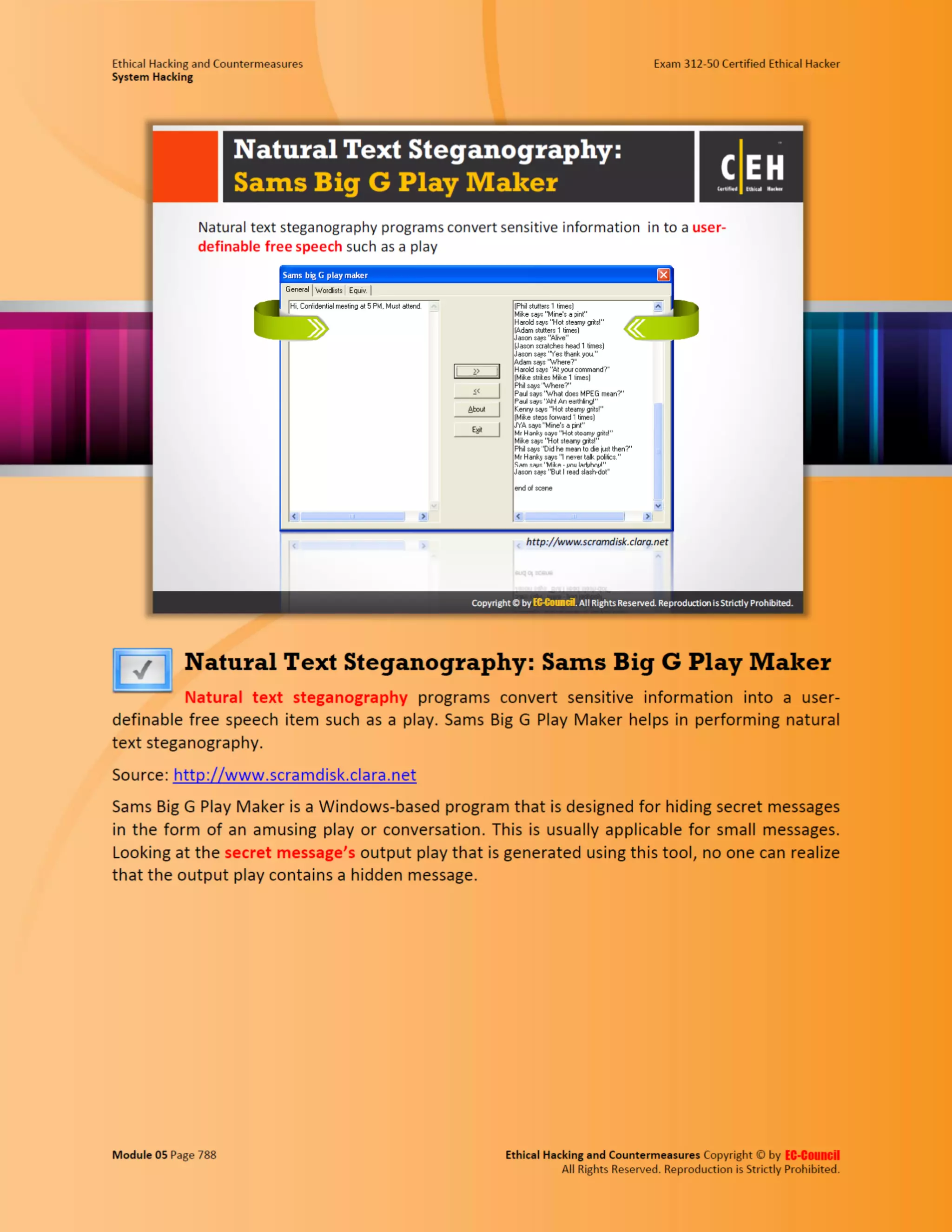 Cehv8 - Module 05: System Hacking