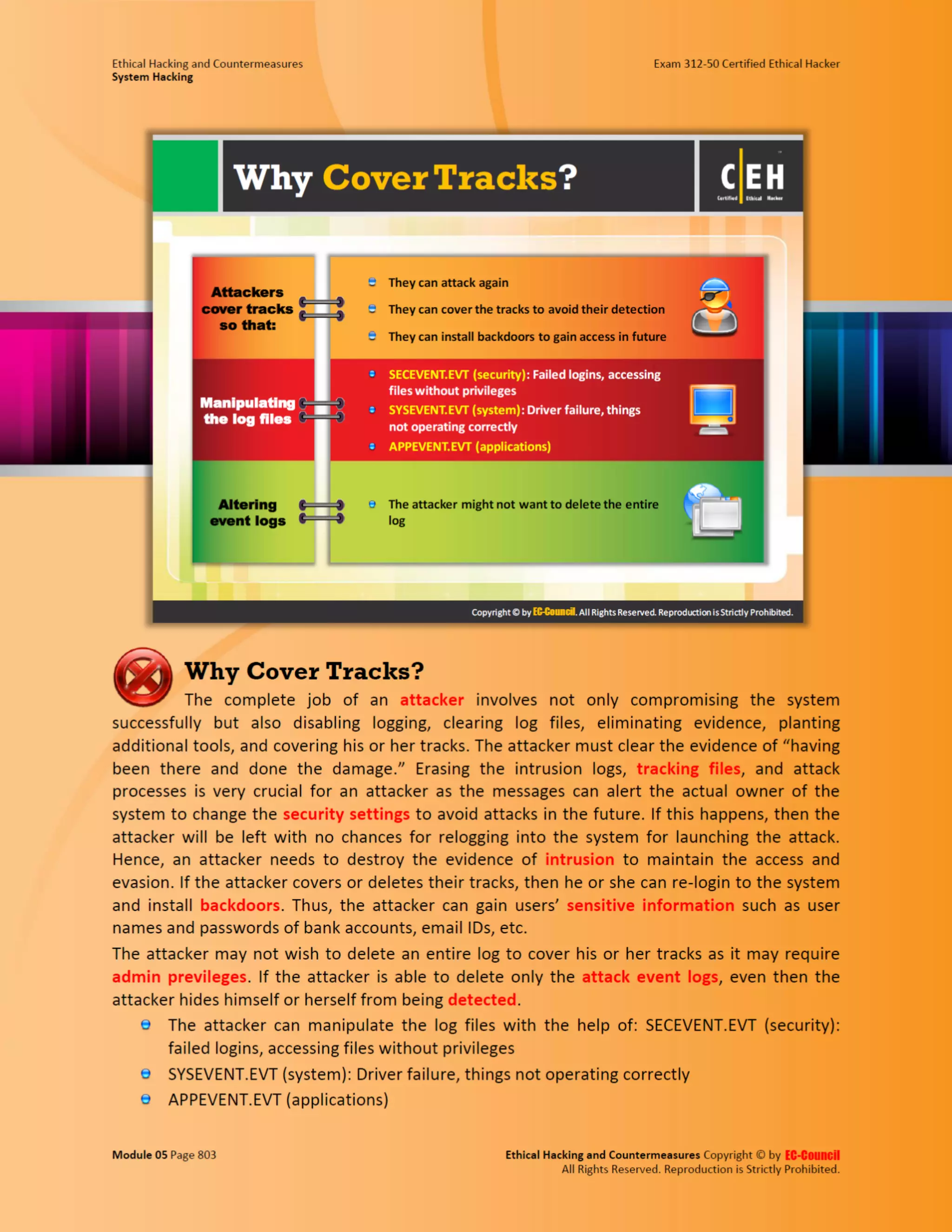 Cehv8 - Module 05: System Hacking