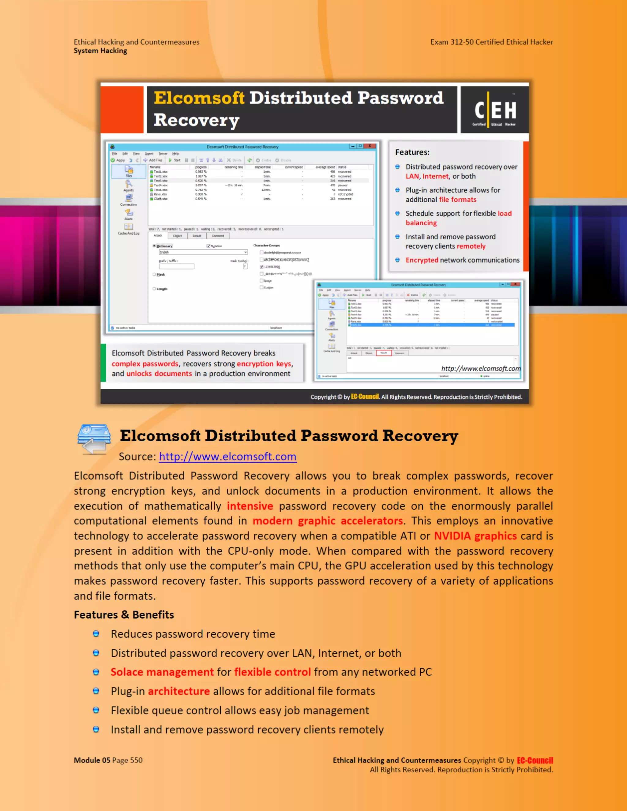Cehv8 - Module 05: System Hacking