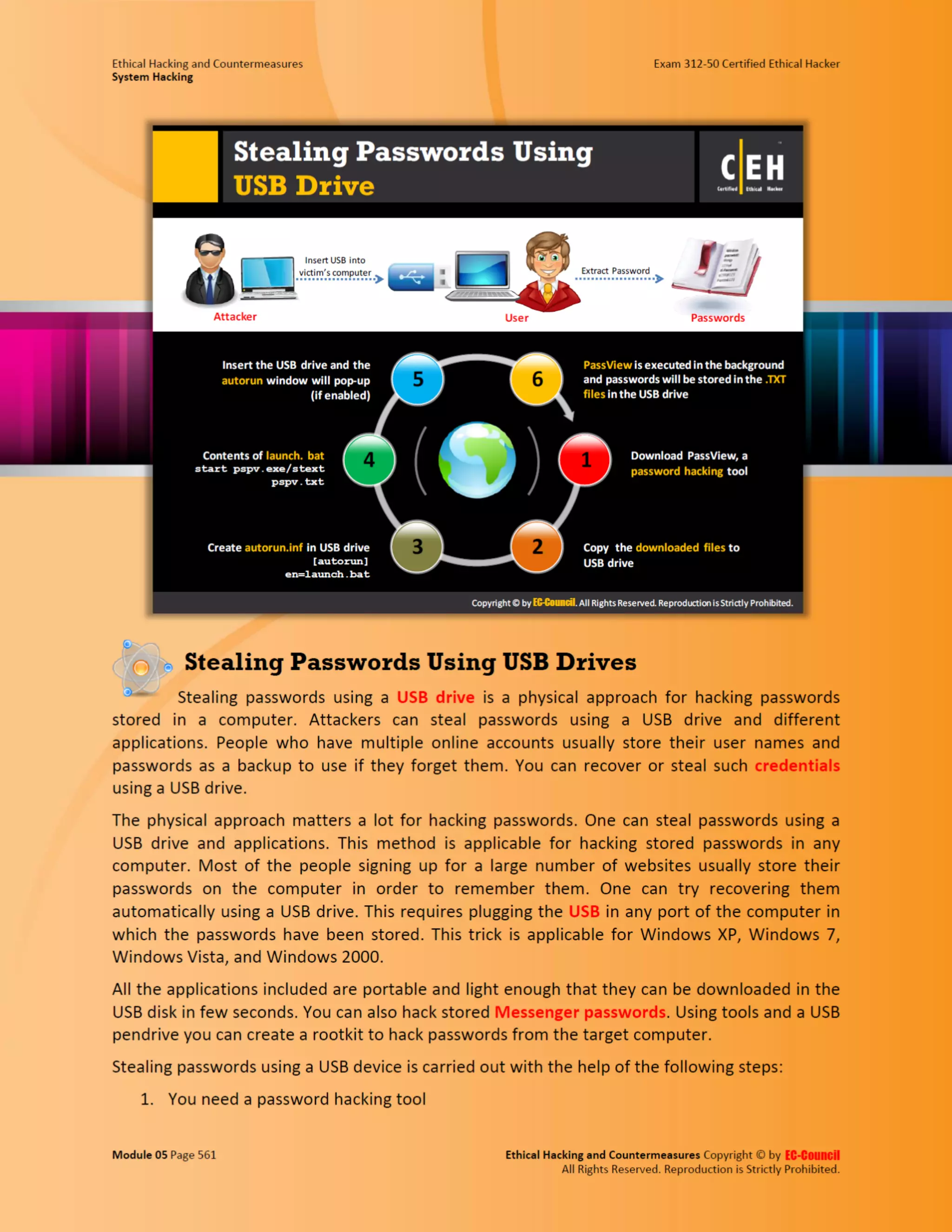 Cehv8 - Module 05: System Hacking