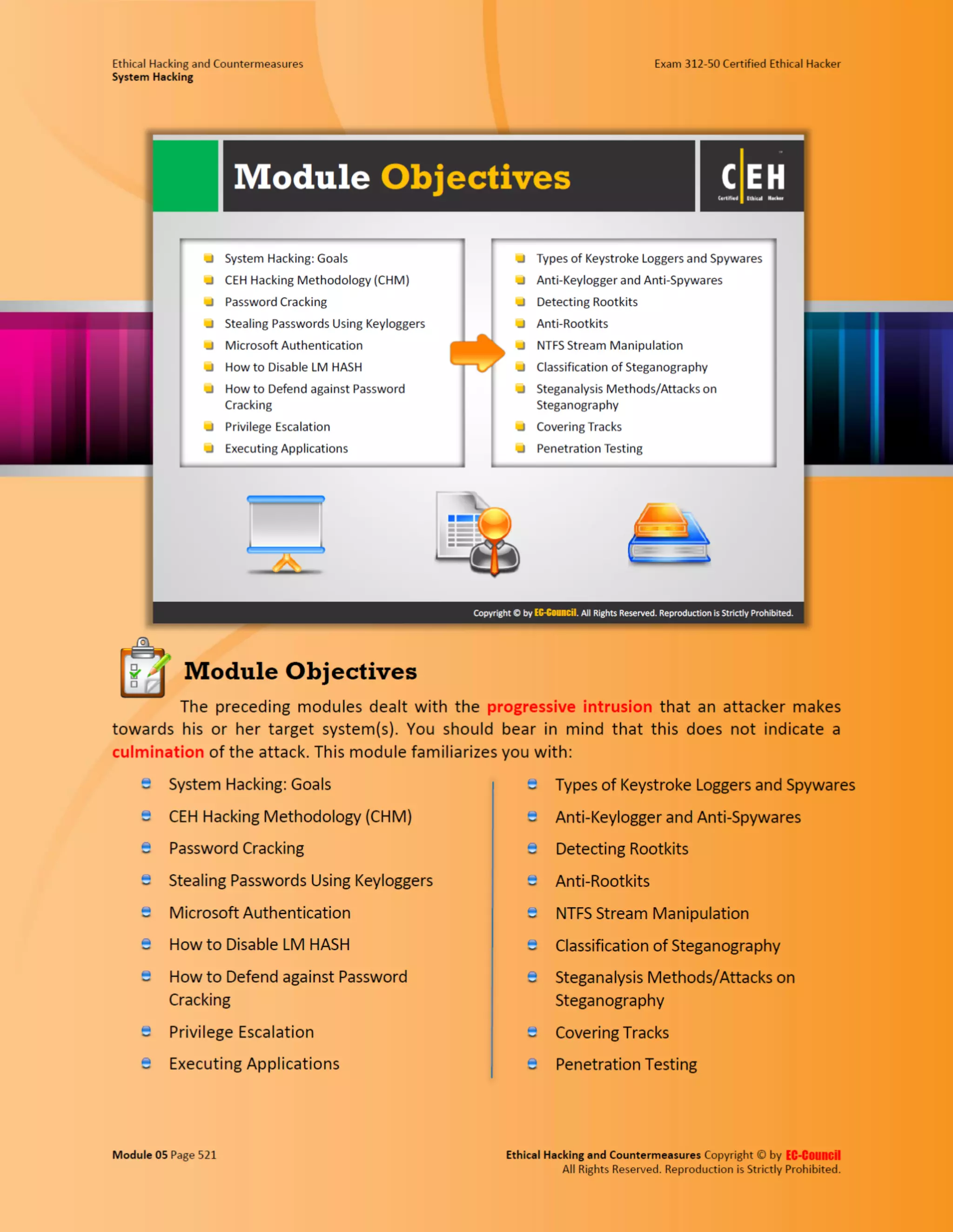 Cehv8 - Module 05: System Hacking