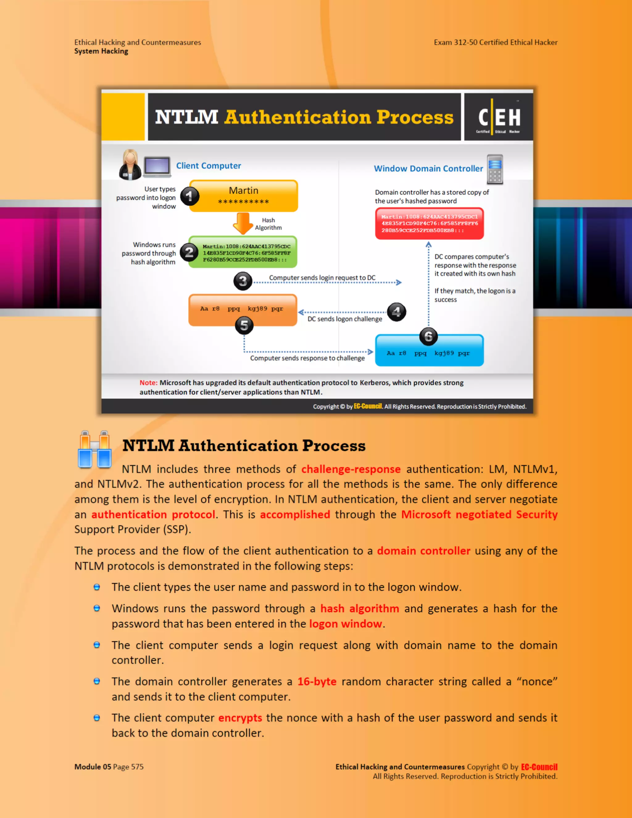 Cehv8 - Module 05: System Hacking