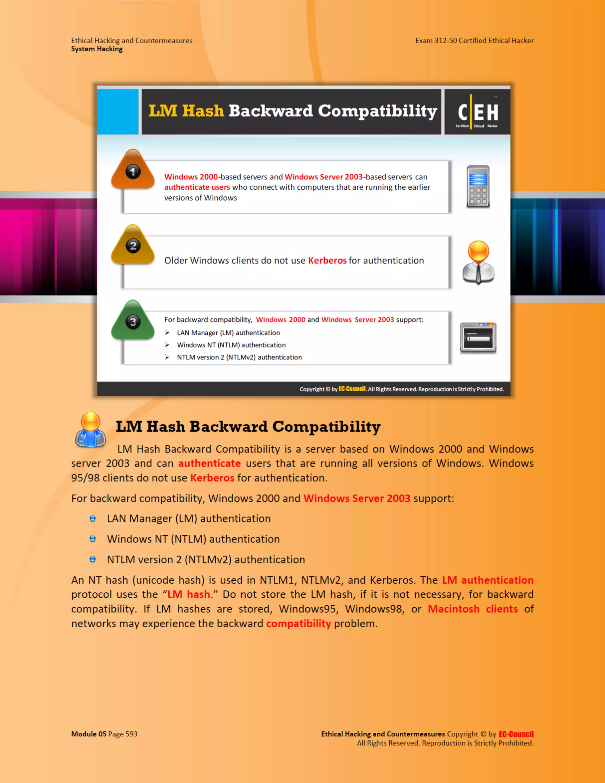 Cehv8 - Module 05: System Hacking