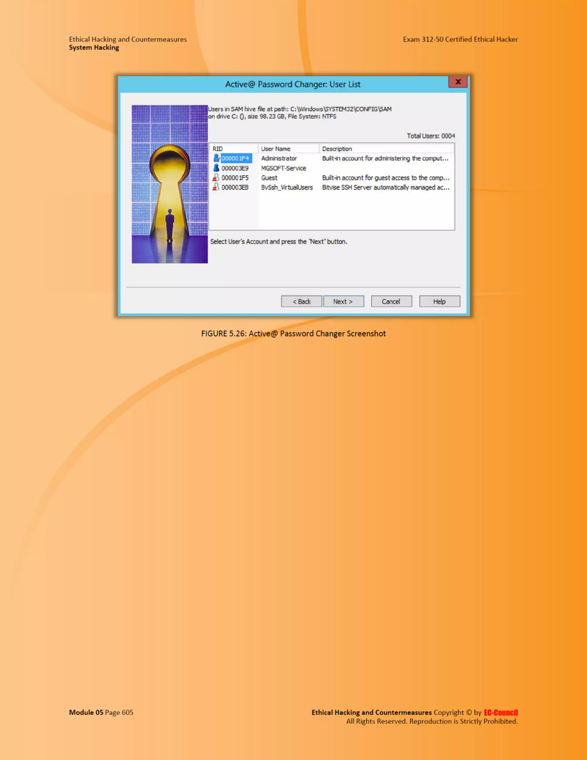 Cehv8 - Module 05: System Hacking