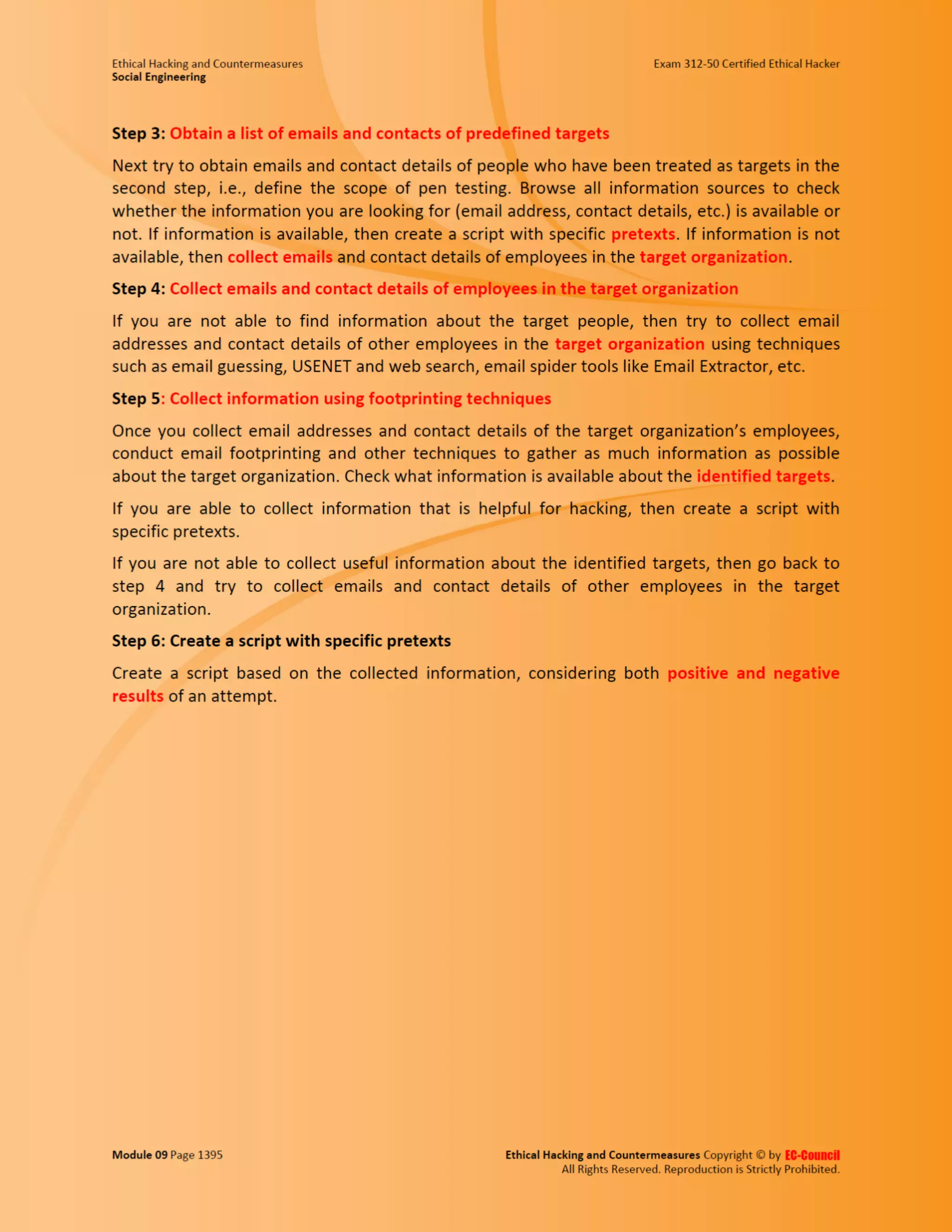 Cehv8 - Module 09: Social Engineering.