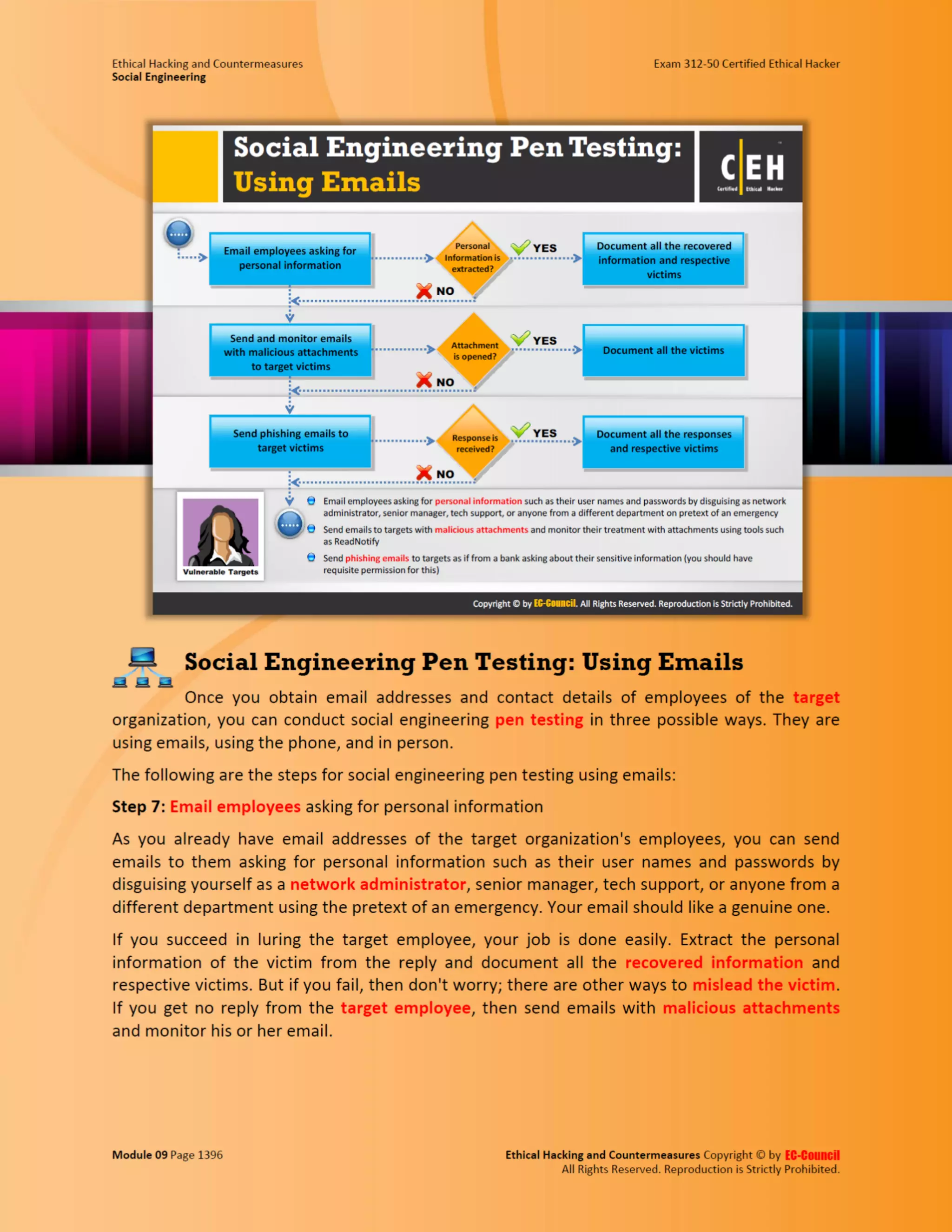 Cehv8 - Module 09: Social Engineering.