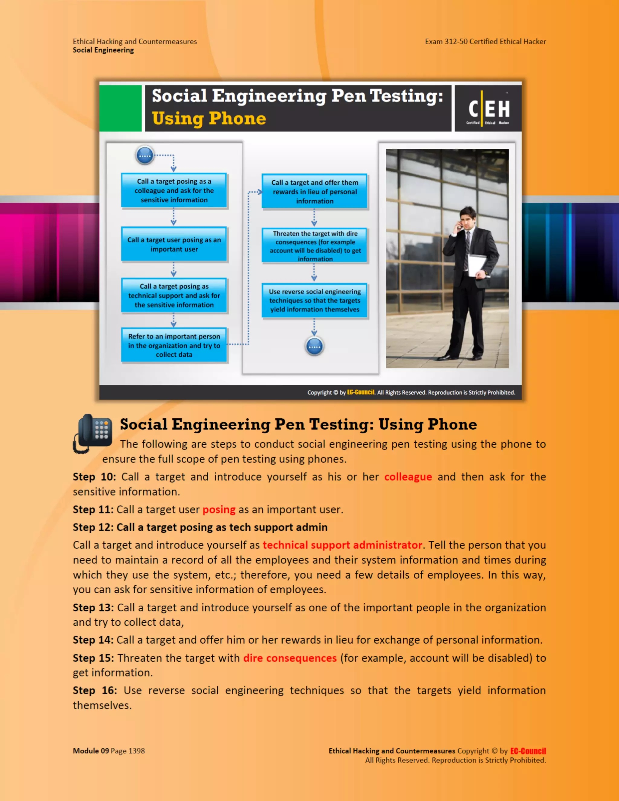 Cehv8 - Module 09: Social Engineering.