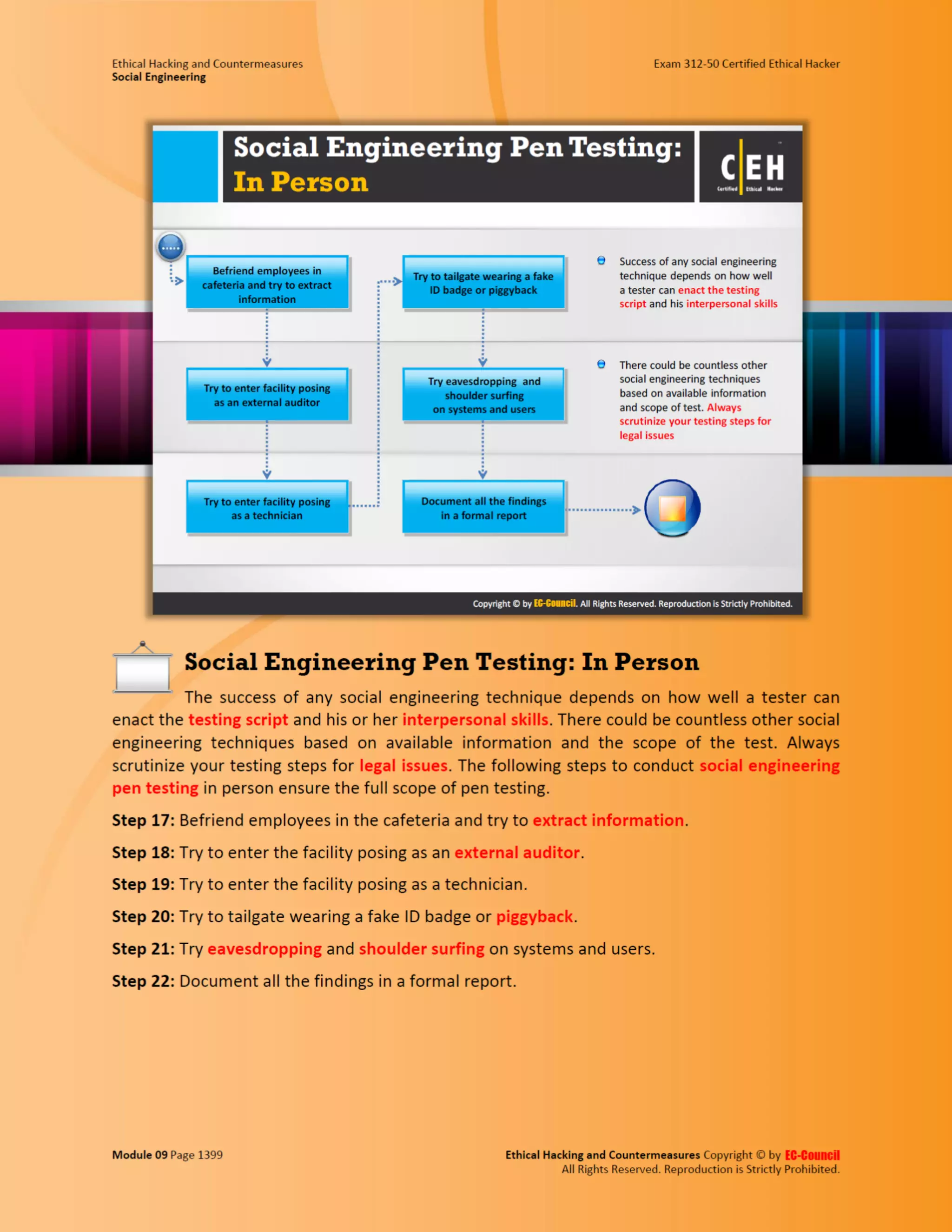 Cehv8 - Module 09: Social Engineering.