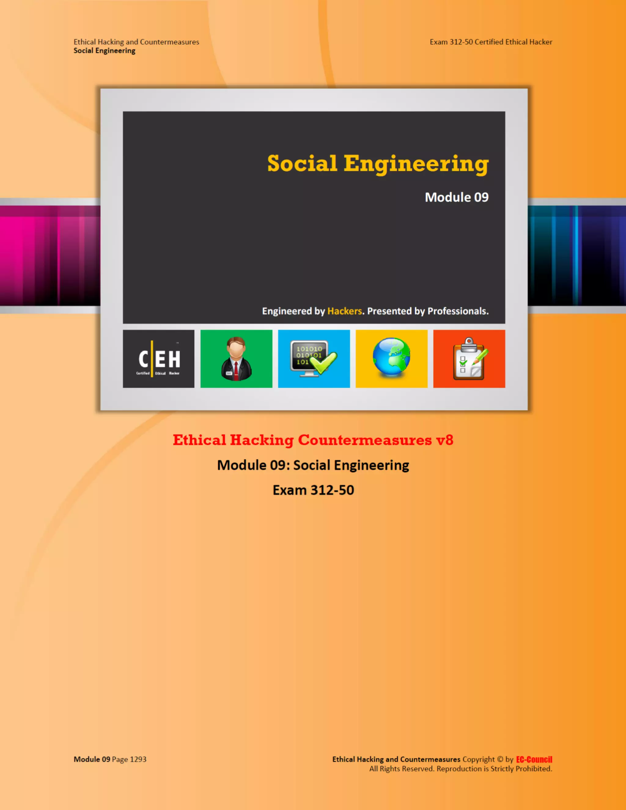 Cehv8 - Module 09: Social Engineering.