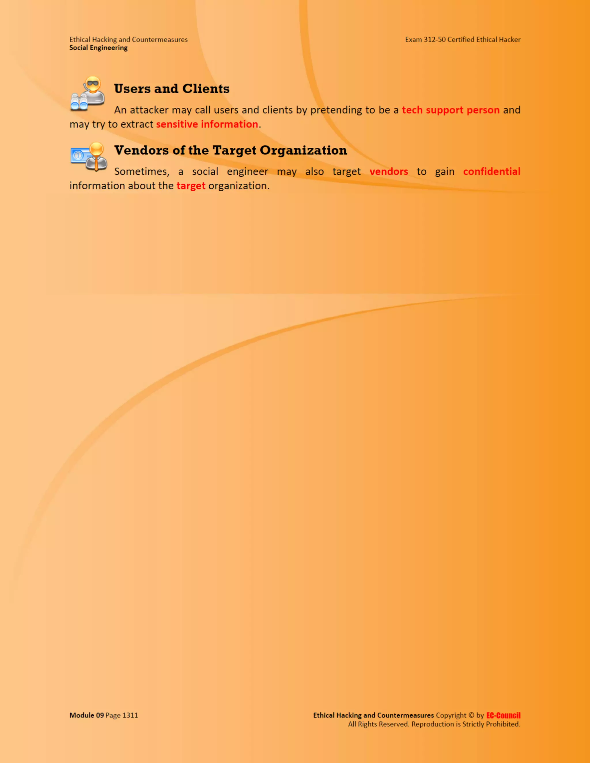 Cehv8 - Module 09: Social Engineering.