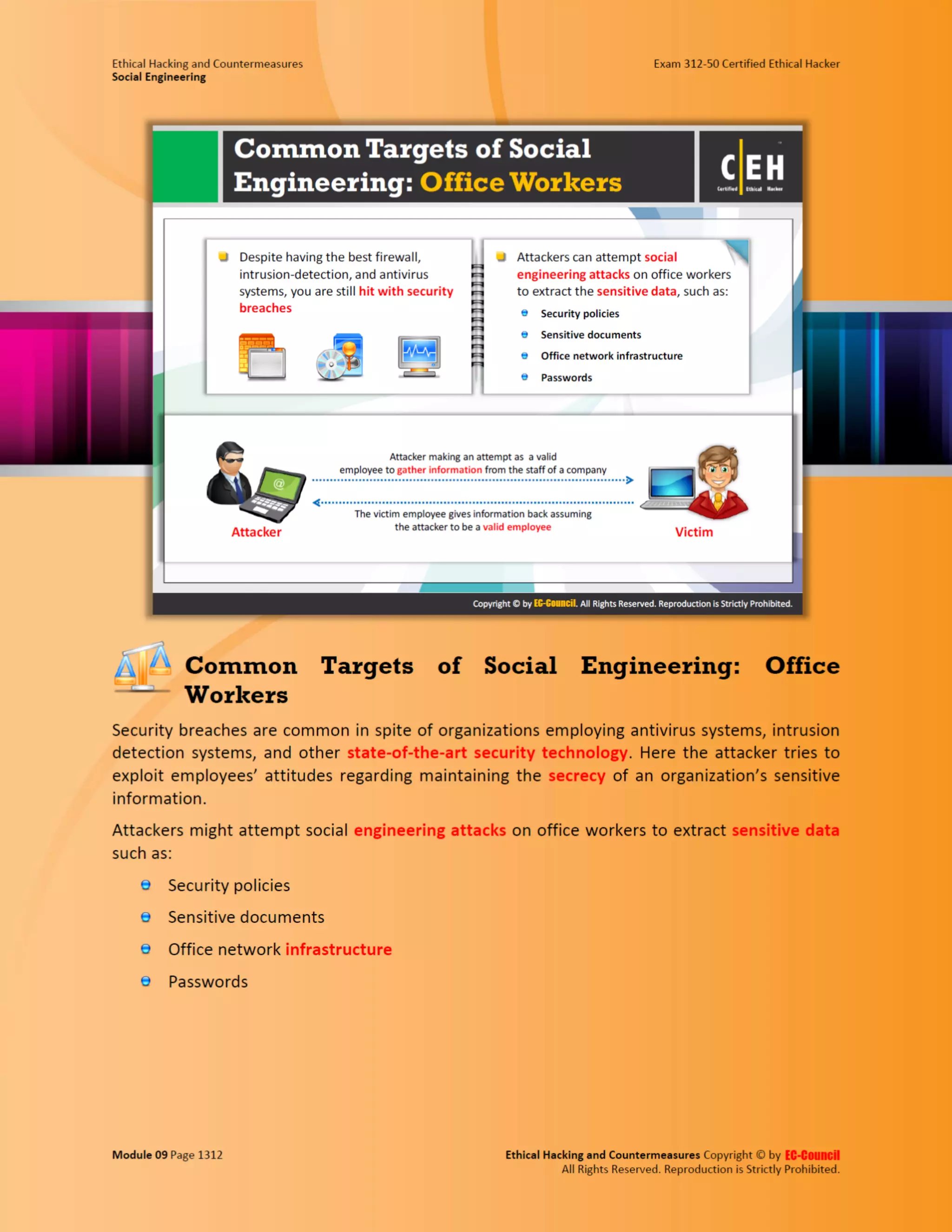 Cehv8 - Module 09: Social Engineering.
