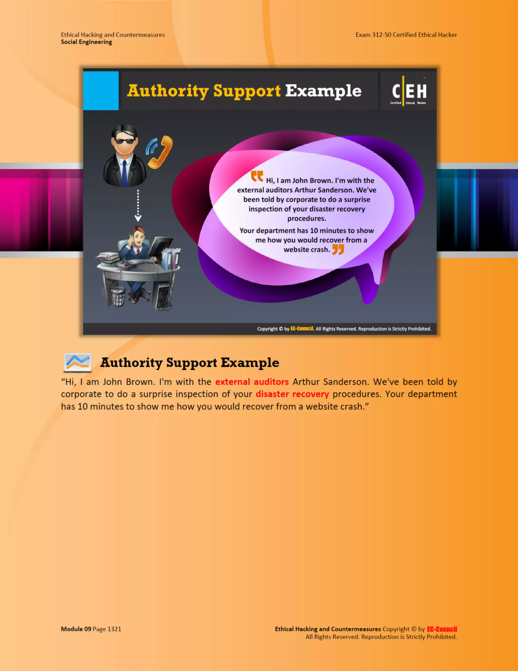 Cehv8 - Module 09: Social Engineering.