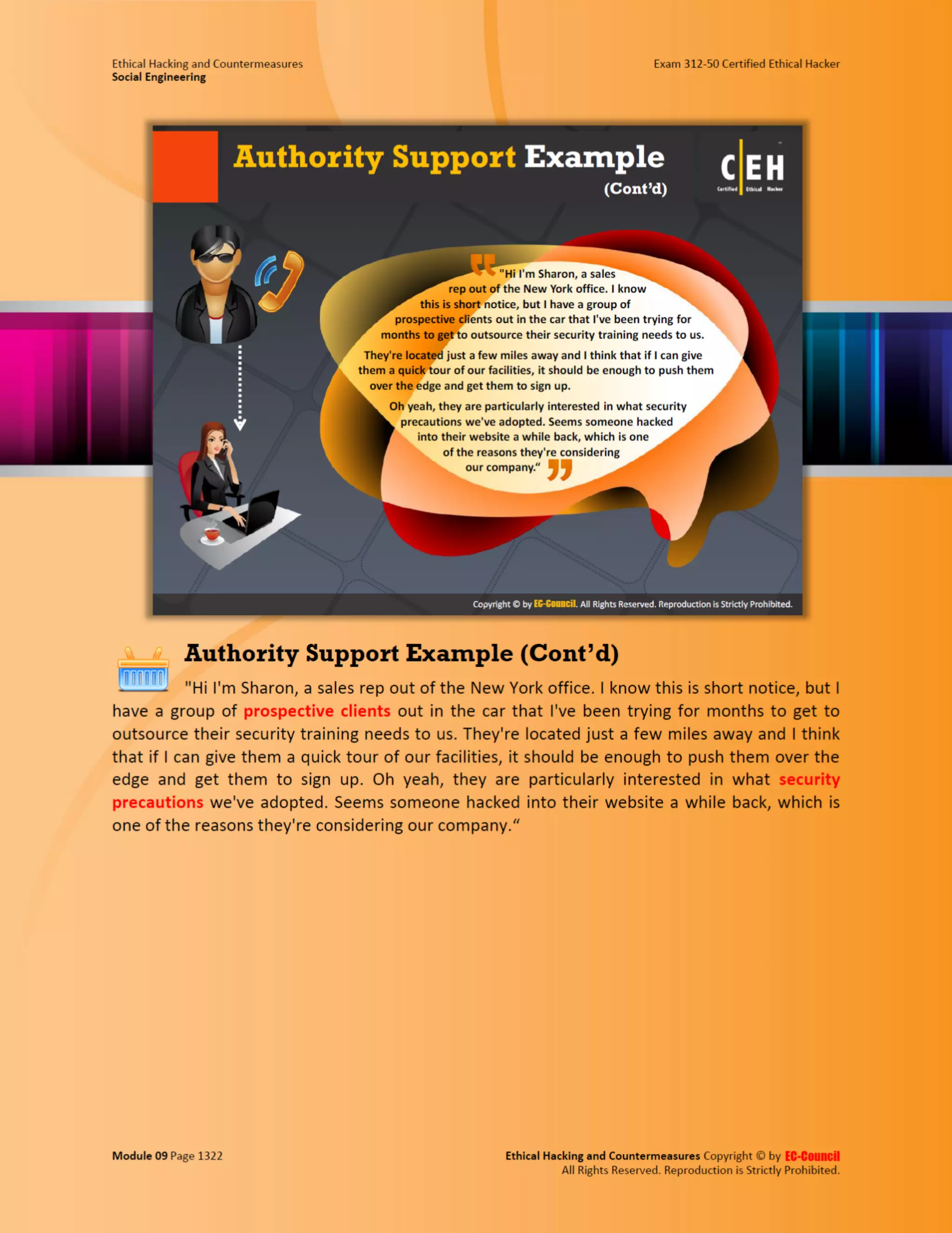 Cehv8 - Module 09: Social Engineering.