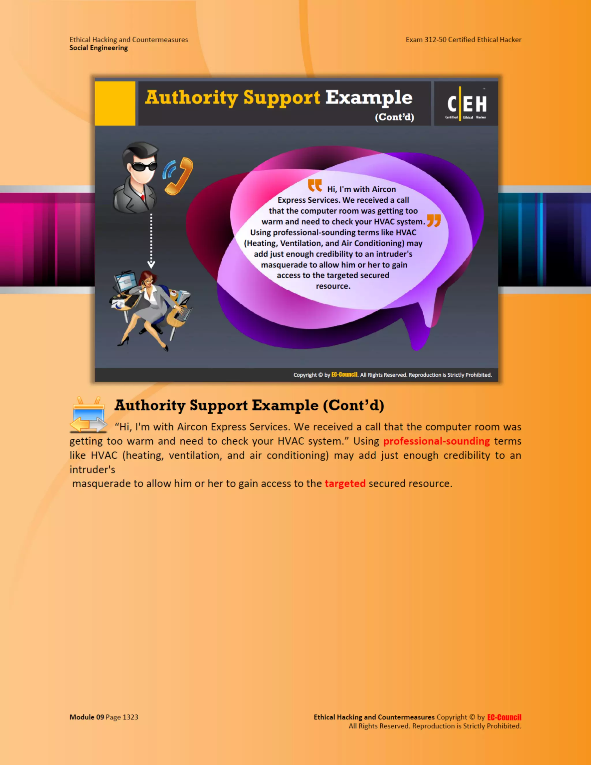 Cehv8 - Module 09: Social Engineering.