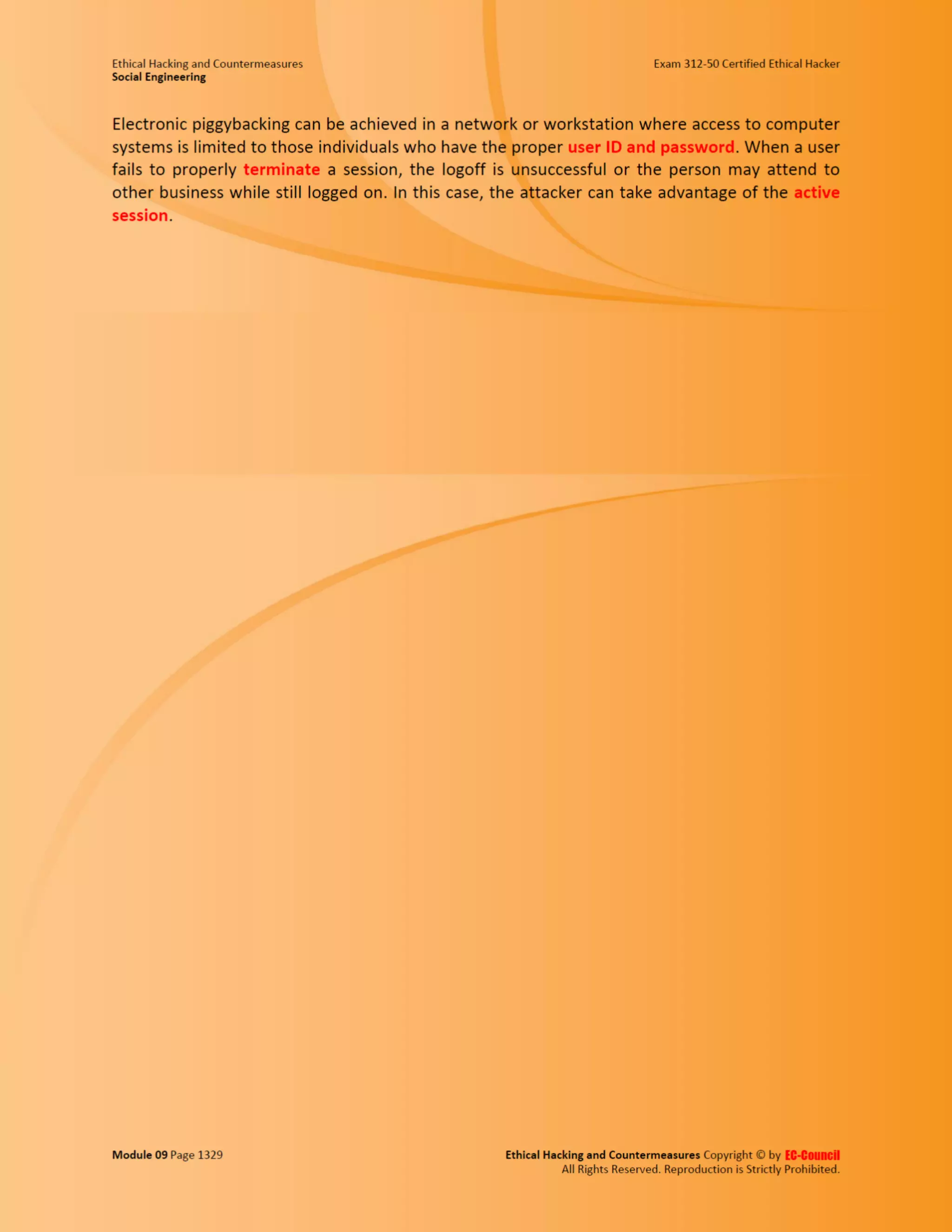 Cehv8 - Module 09: Social Engineering.