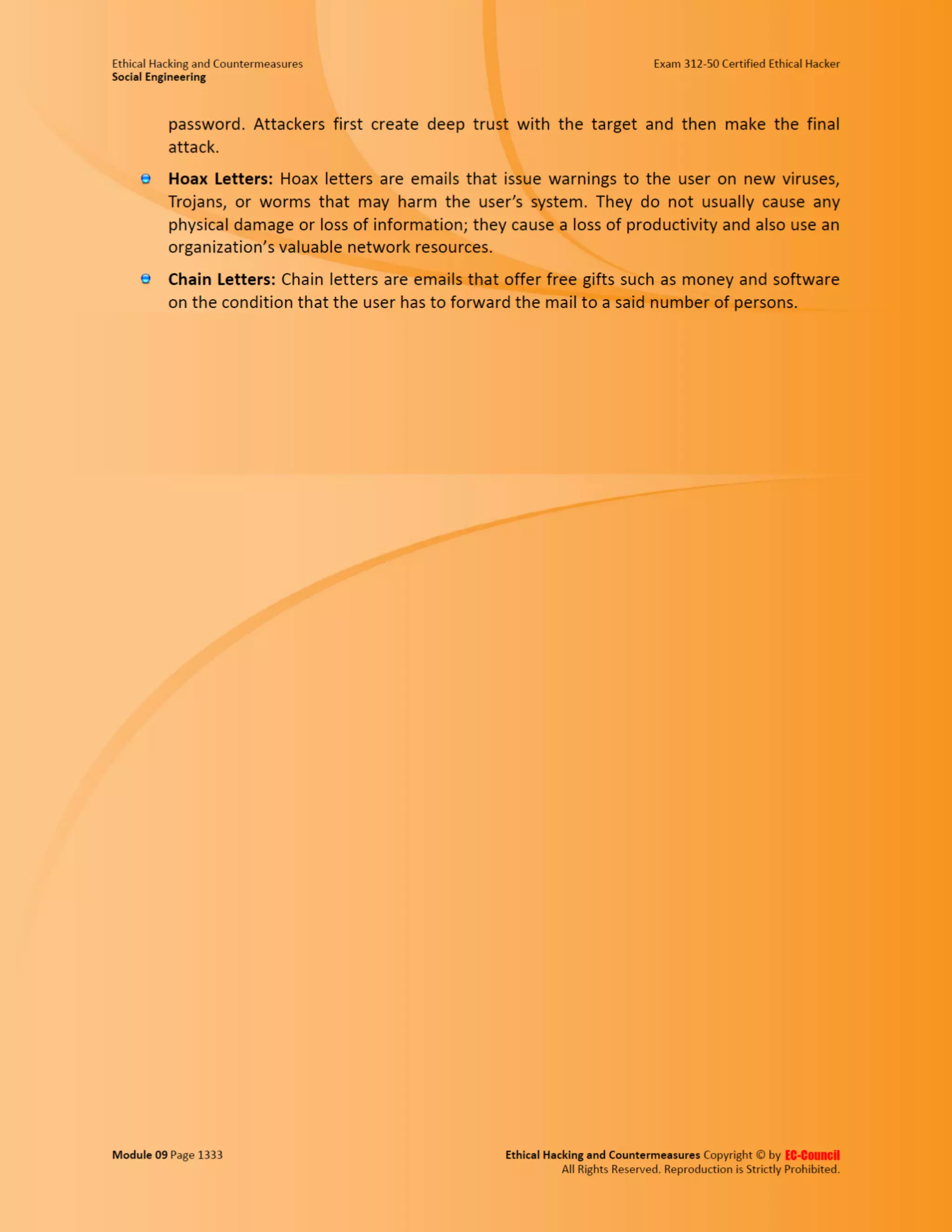 Cehv8 - Module 09: Social Engineering.