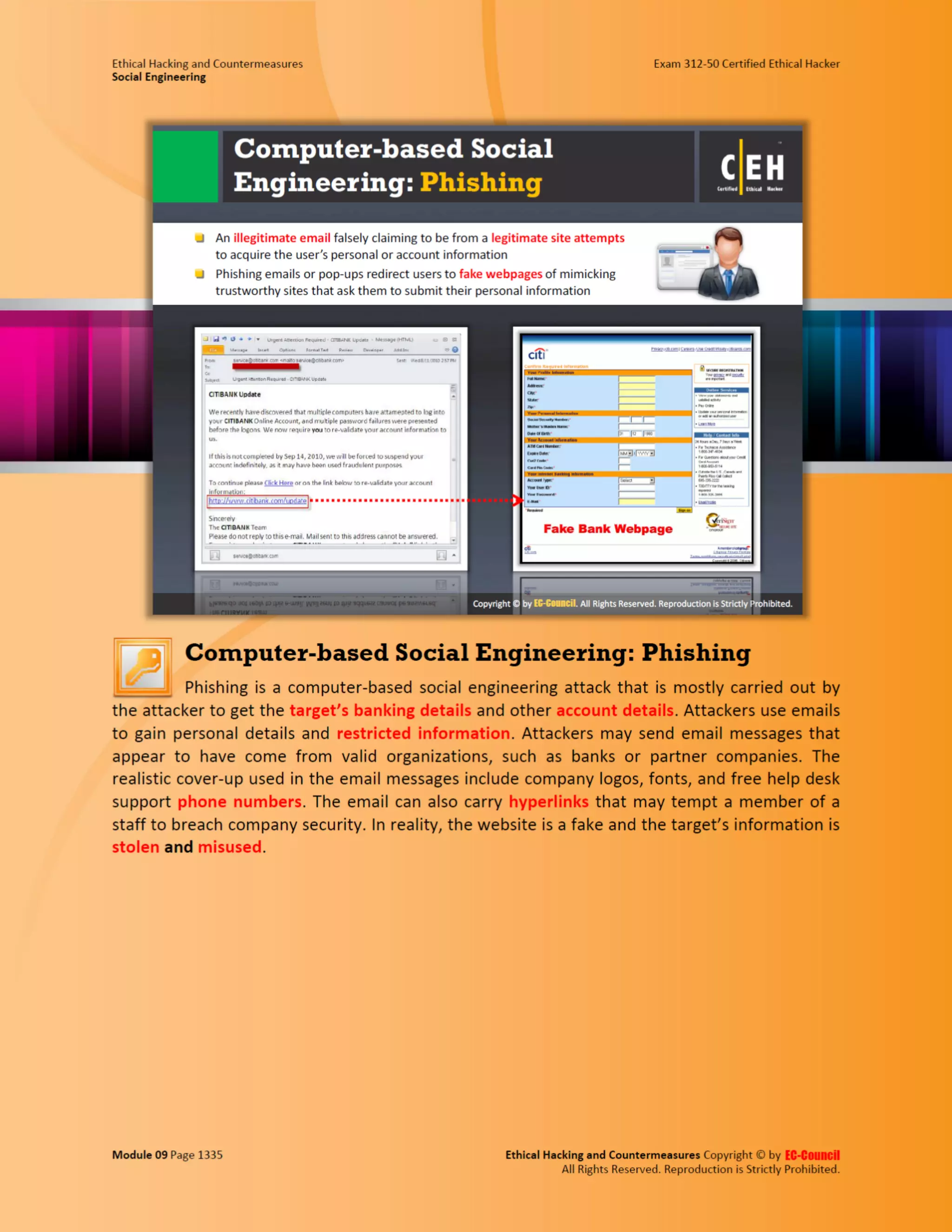 Cehv8 - Module 09: Social Engineering.