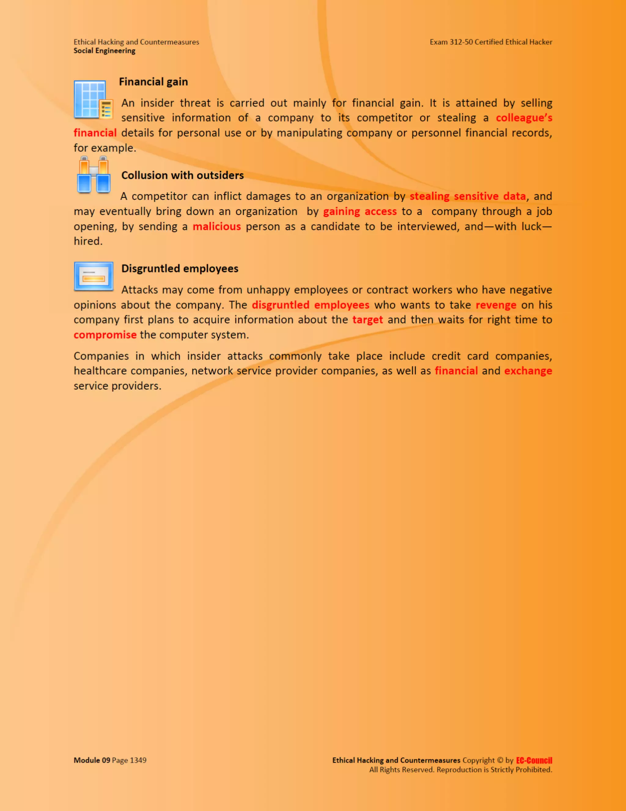 Cehv8 - Module 09: Social Engineering.