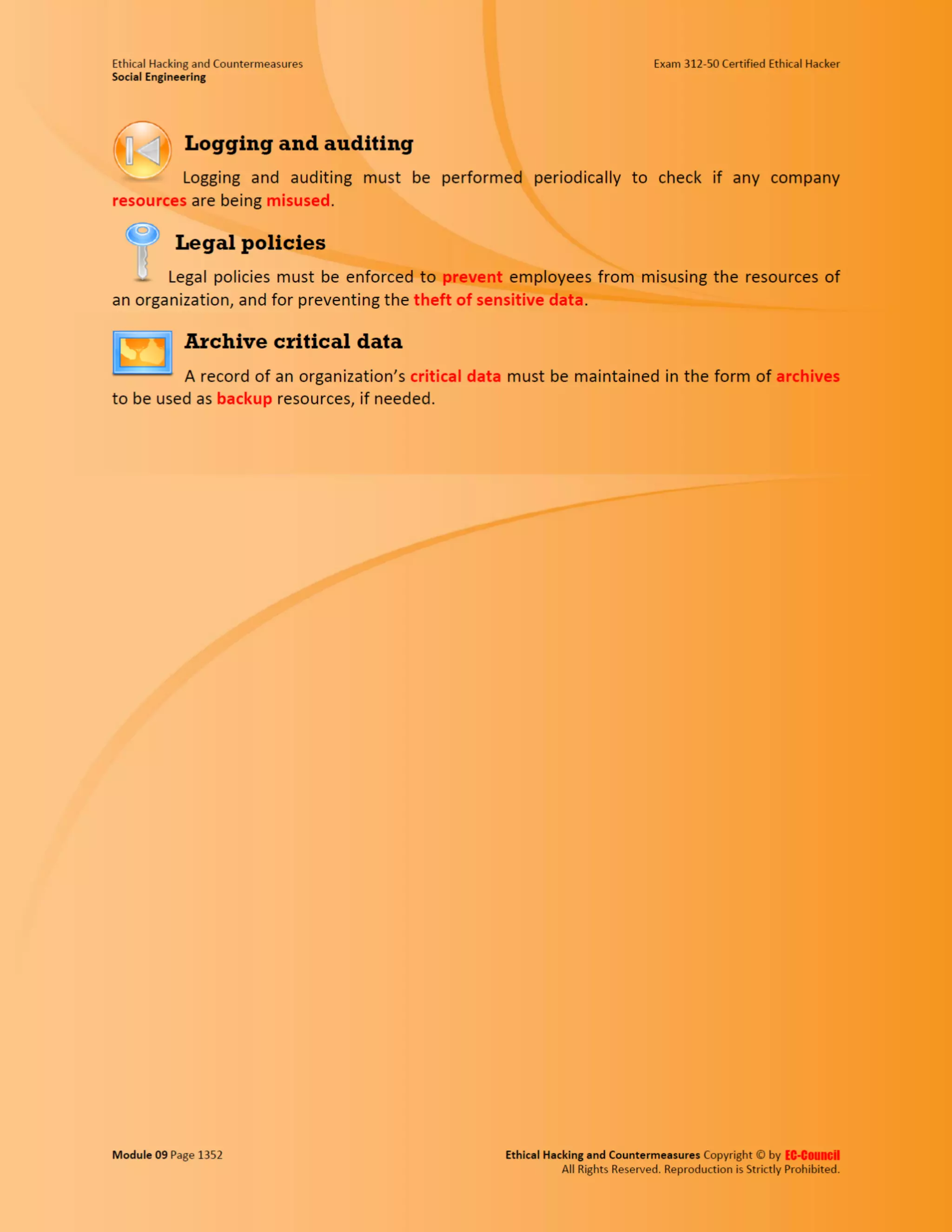 Cehv8 - Module 09: Social Engineering.