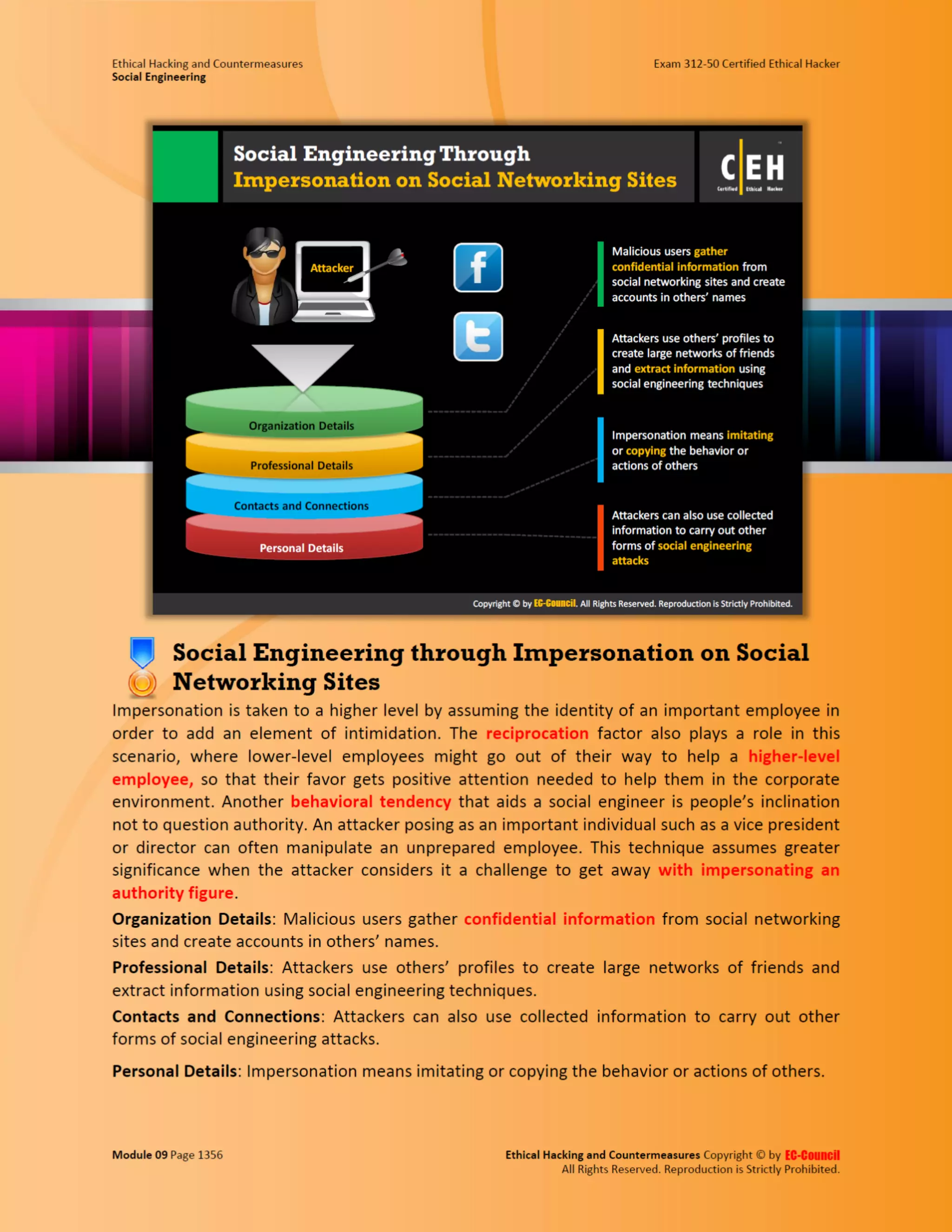 Cehv8 - Module 09: Social Engineering.
