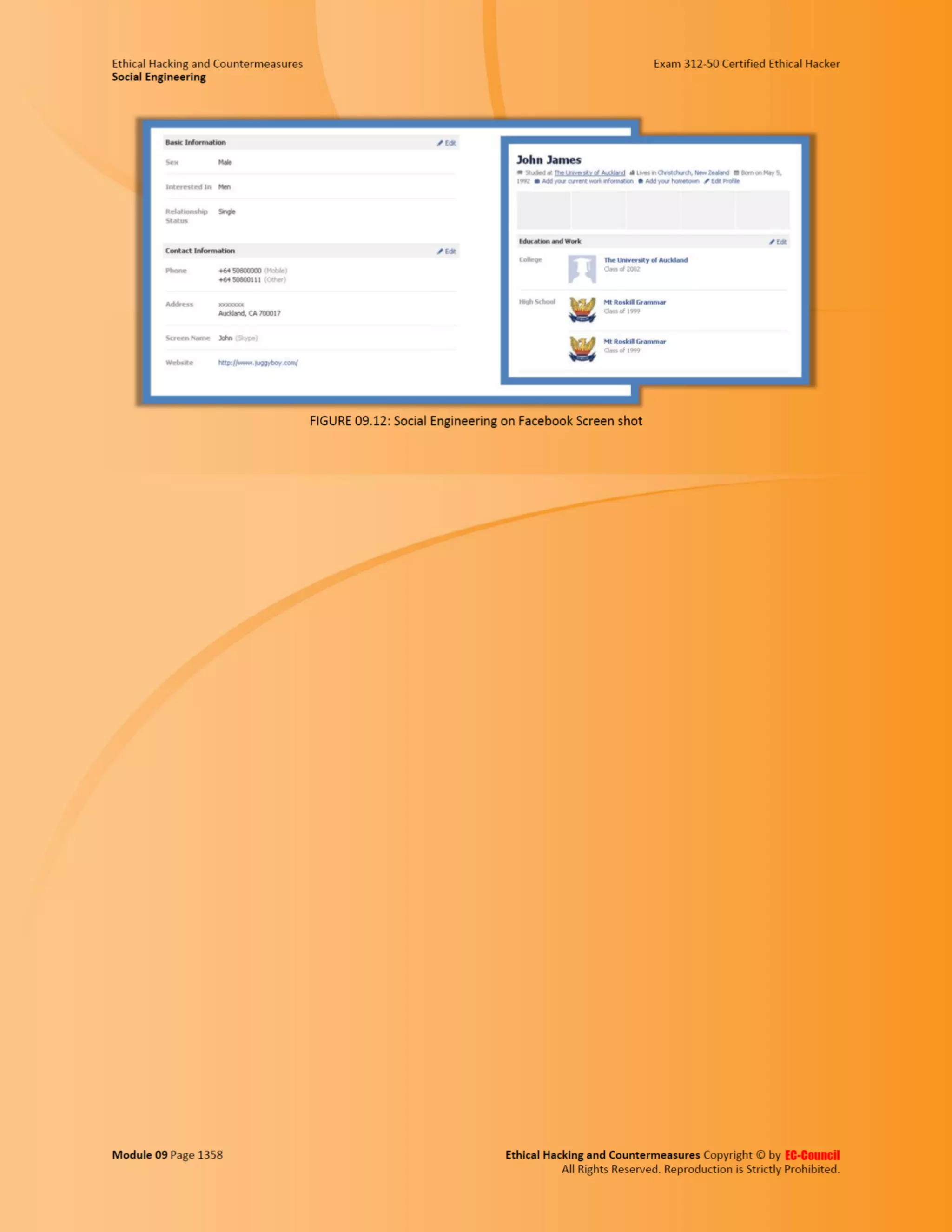 Cehv8 - Module 09: Social Engineering.
