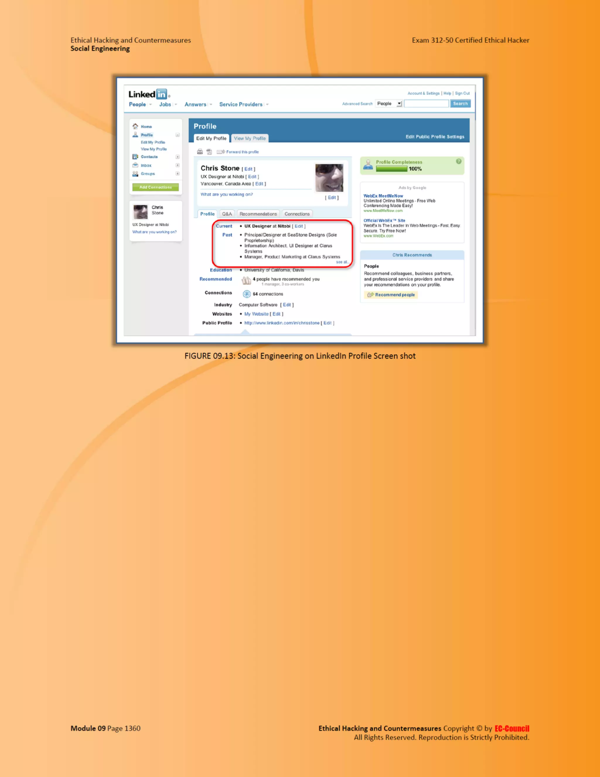 Cehv8 - Module 09: Social Engineering.