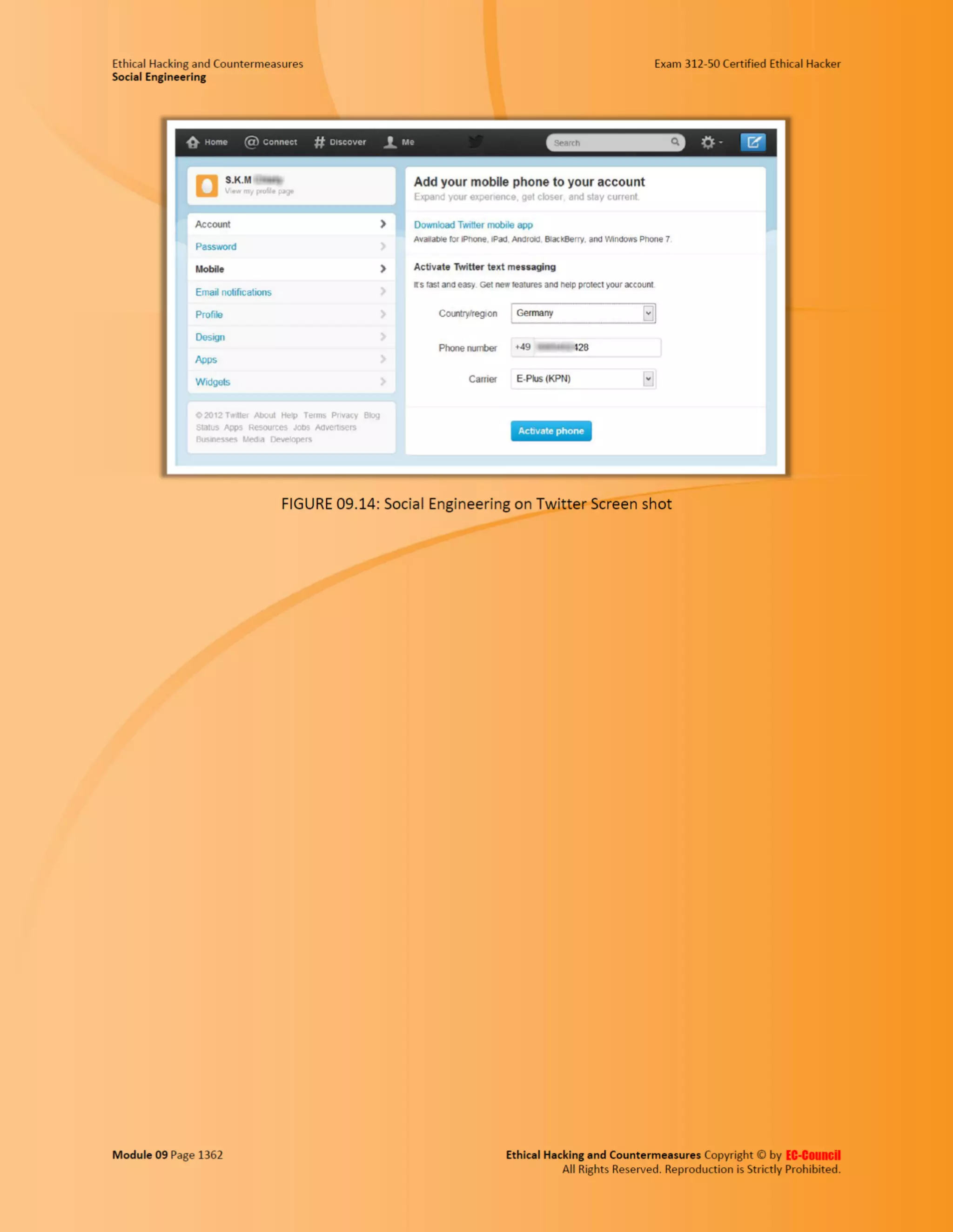 Cehv8 - Module 09: Social Engineering.