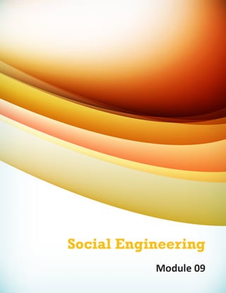 Cehv8 - Module 09: Social Engineering.