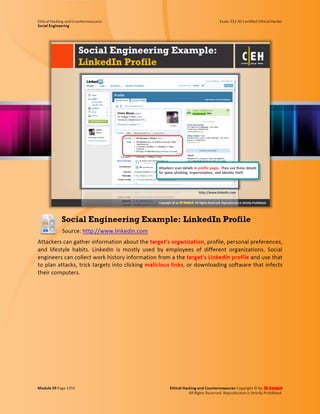 Cehv8 - Module 09: Social Engineering.