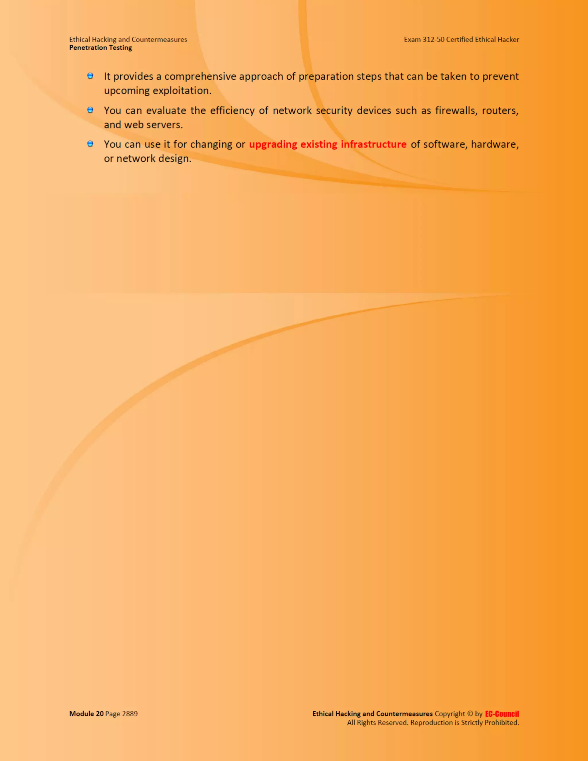 Cehv8 - Module 20: penetration testing