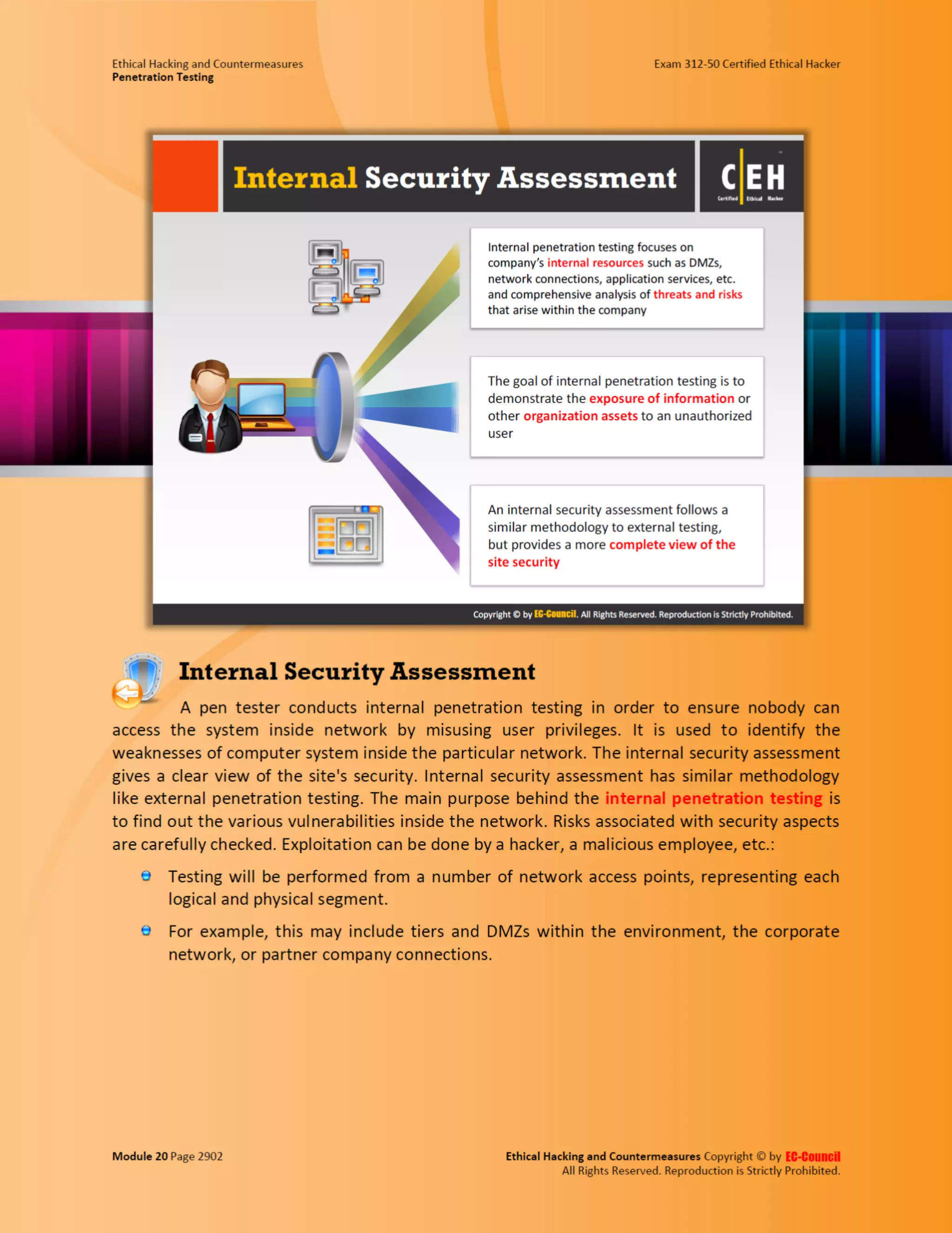 Cehv8 - Module 20: penetration testing