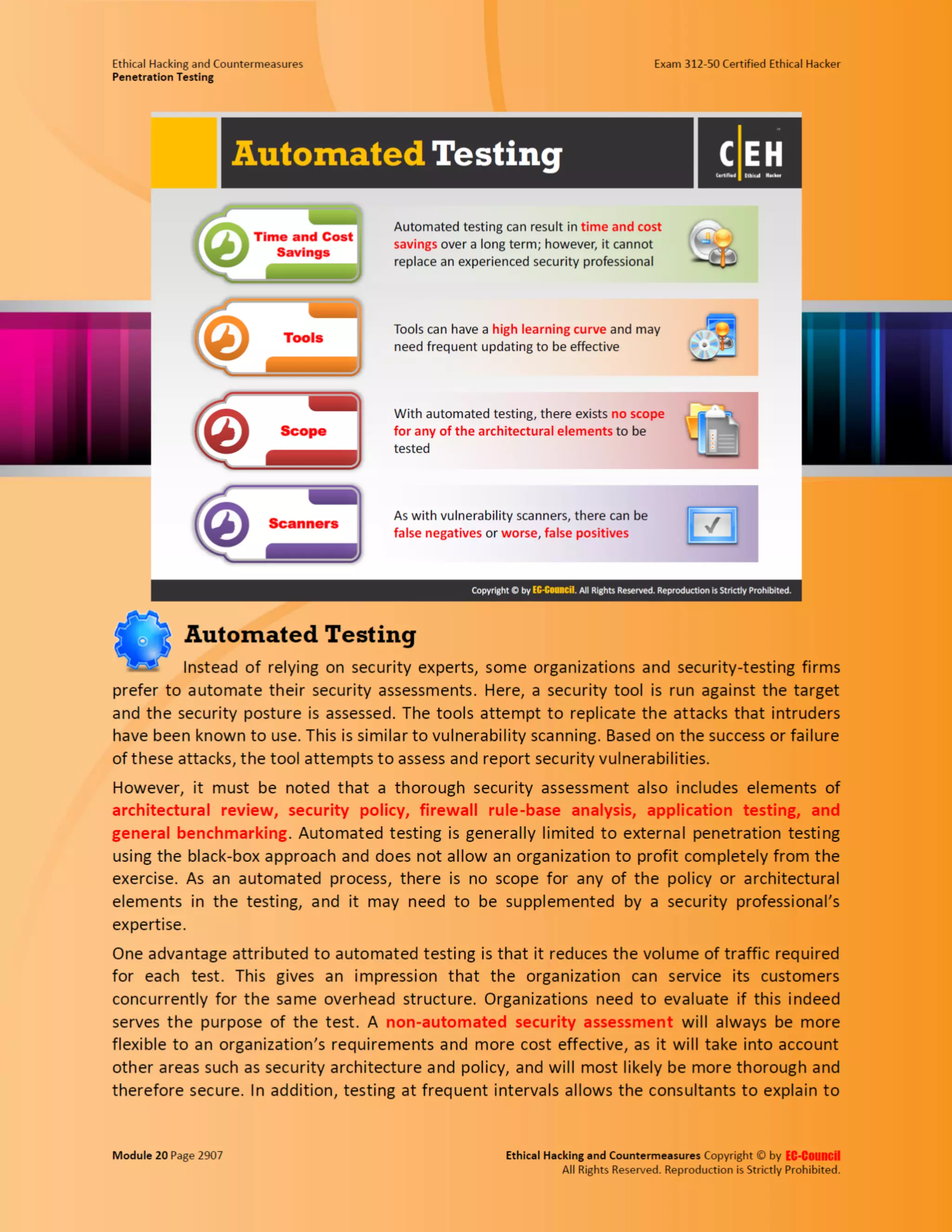 Cehv8 - Module 20: penetration testing