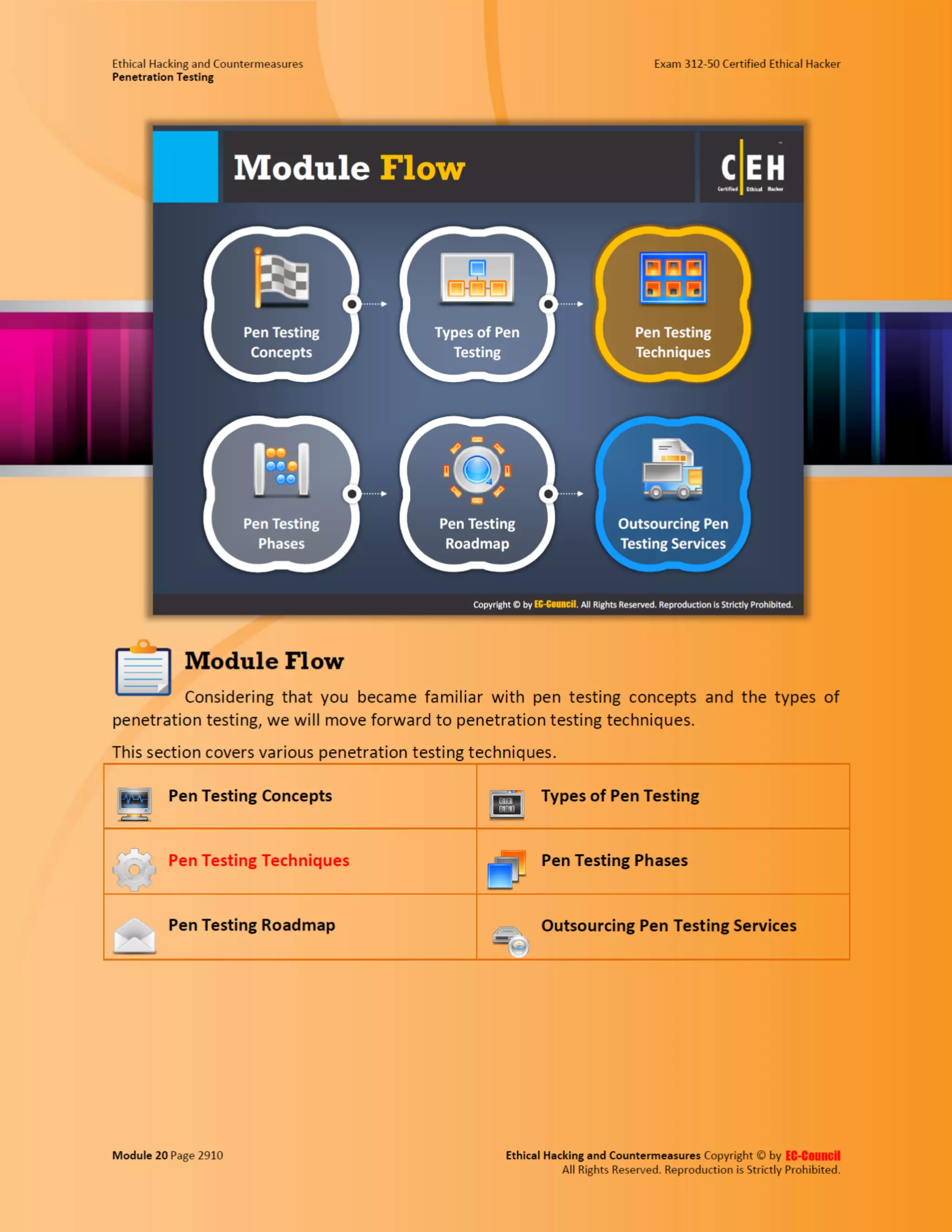 Cehv8 - Module 20: penetration testing