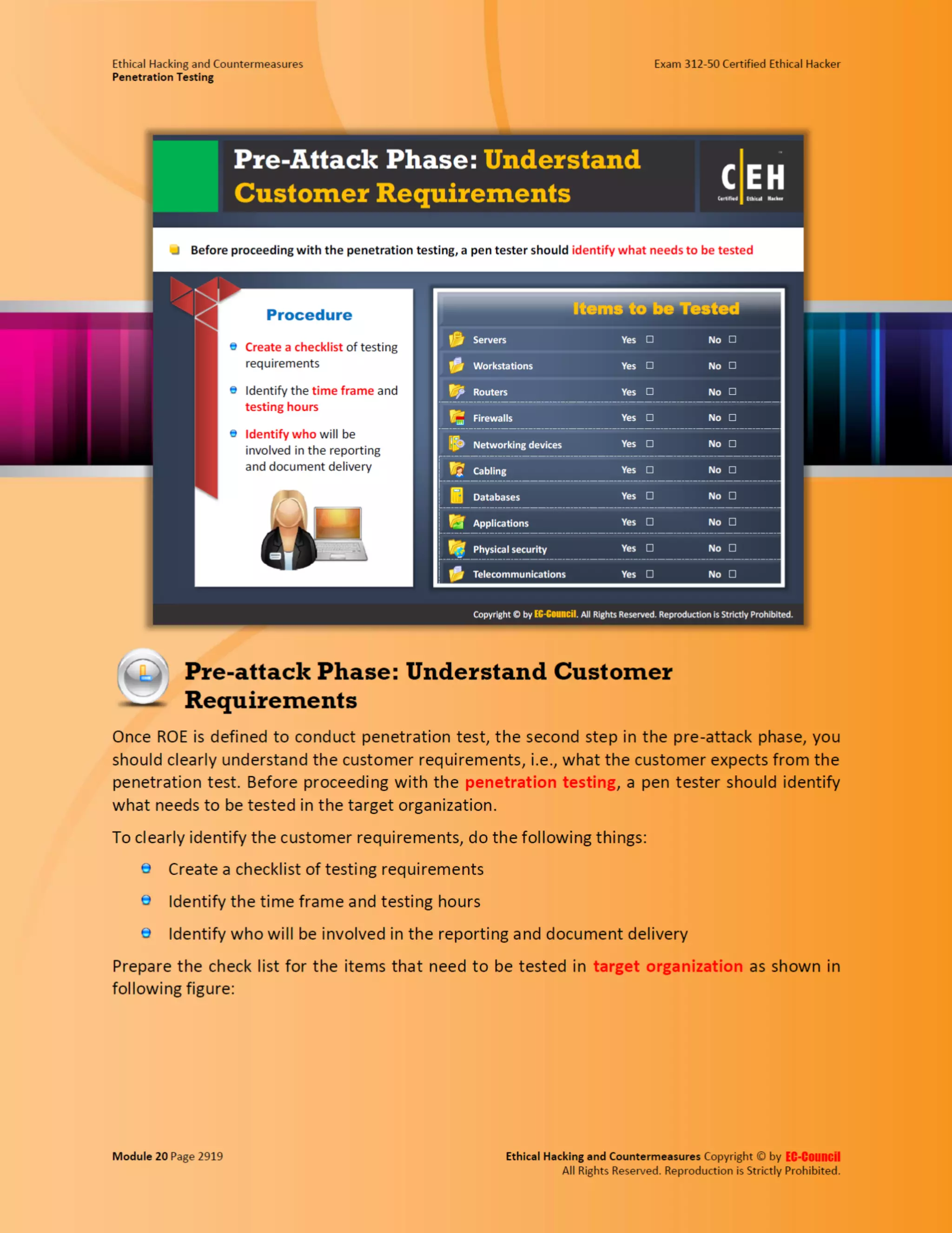 Cehv8 - Module 20: penetration testing