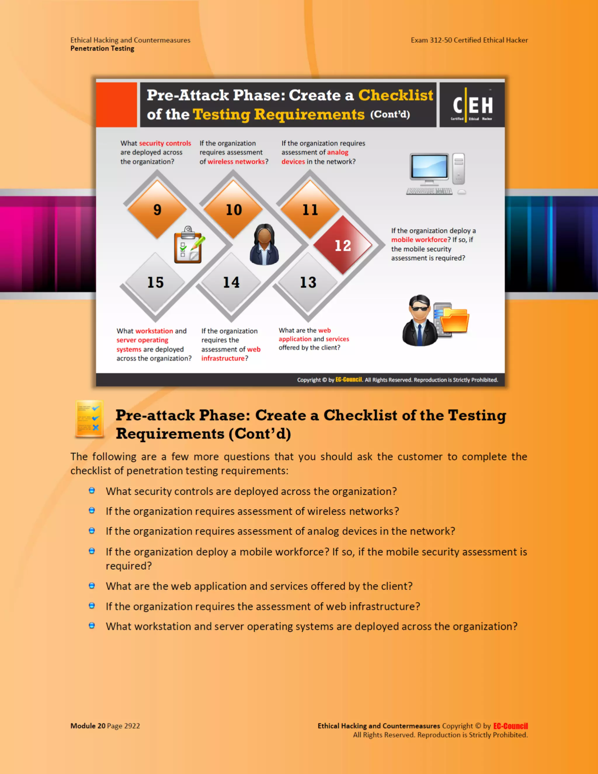 Cehv8 - Module 20: penetration testing