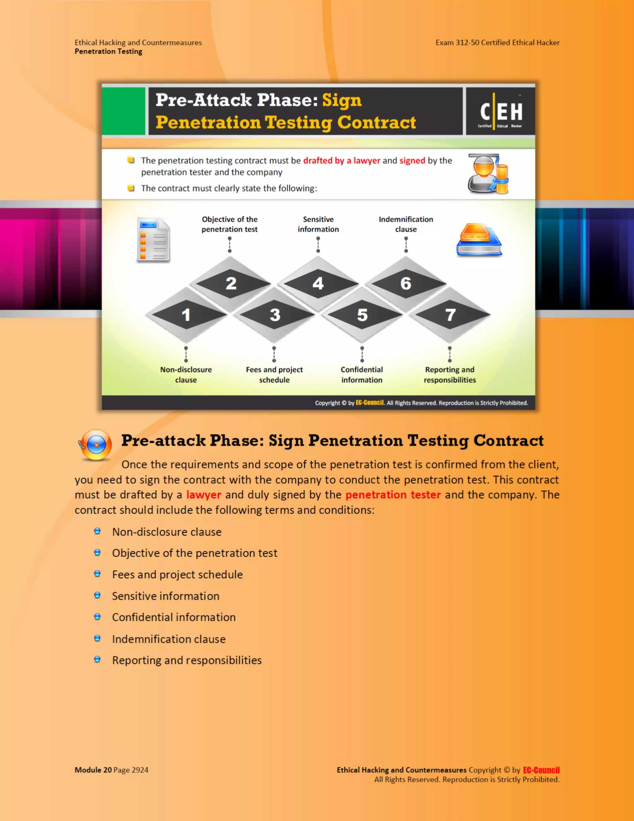 Cehv8 - Module 20: penetration testing