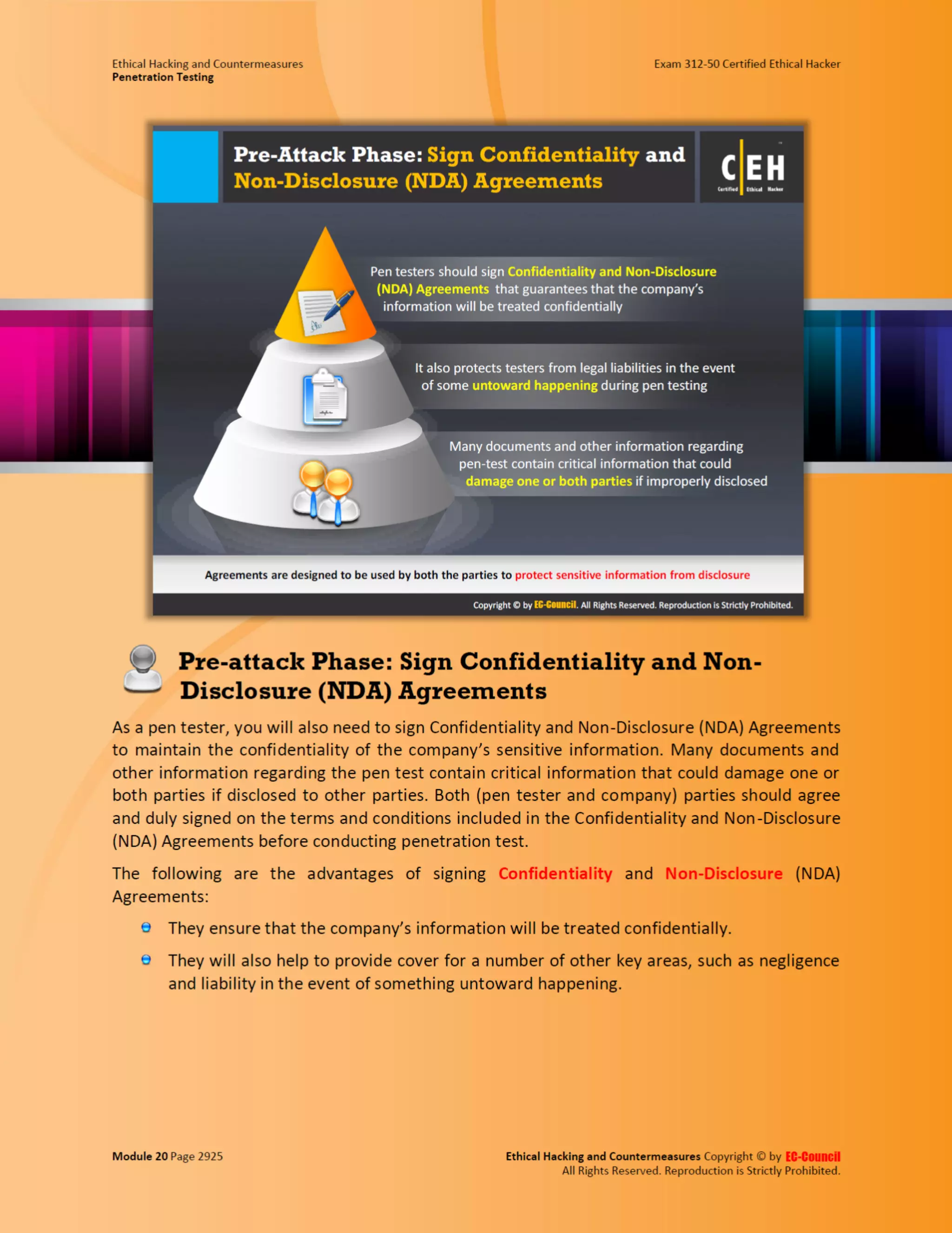 Cehv8 - Module 20: penetration testing