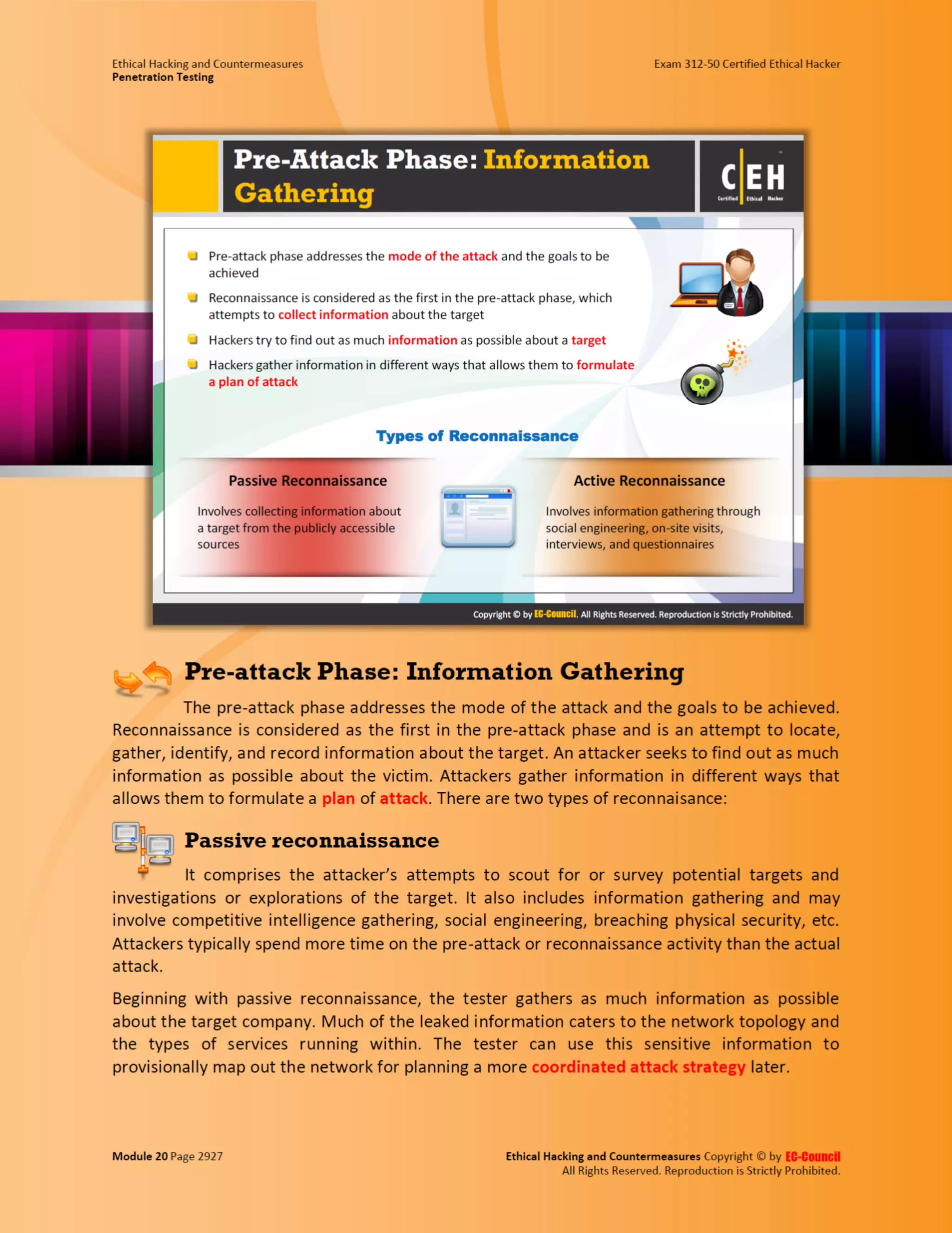 Cehv8 - Module 20: penetration testing