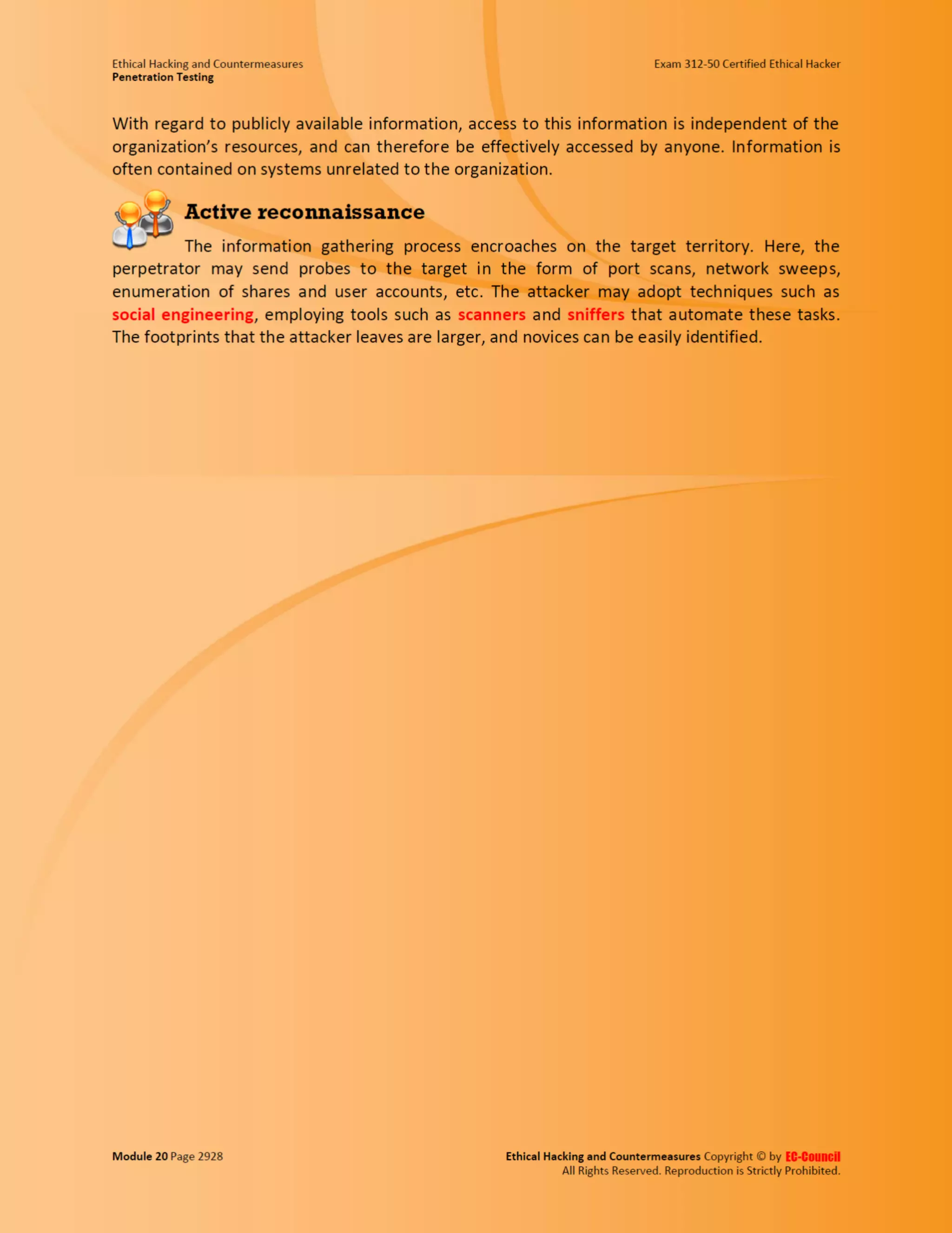 Cehv8 - Module 20: penetration testing