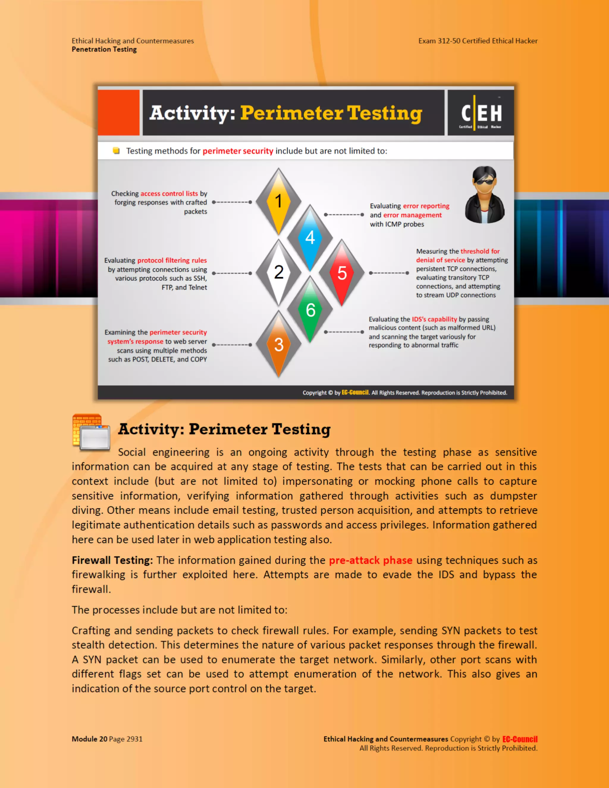Cehv8 - Module 20: penetration testing