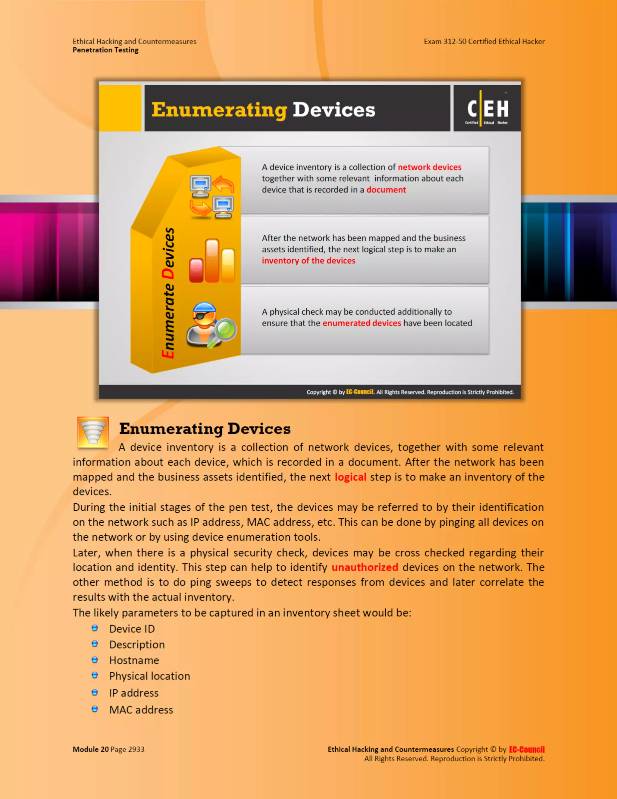Cehv8 - Module 20: penetration testing
