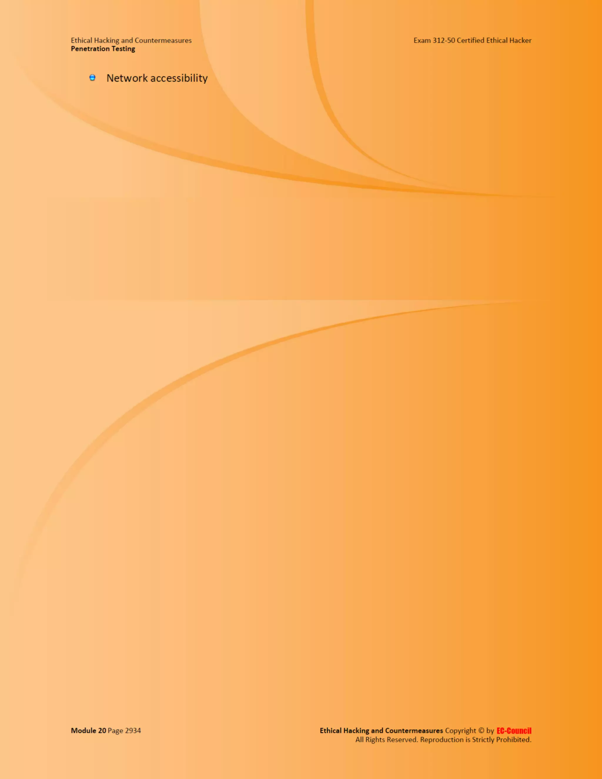 Cehv8 - Module 20: penetration testing