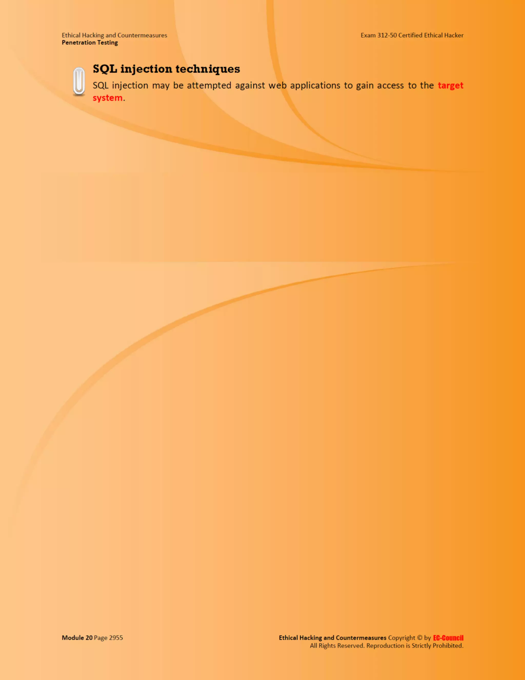 Cehv8 - Module 20: penetration testing